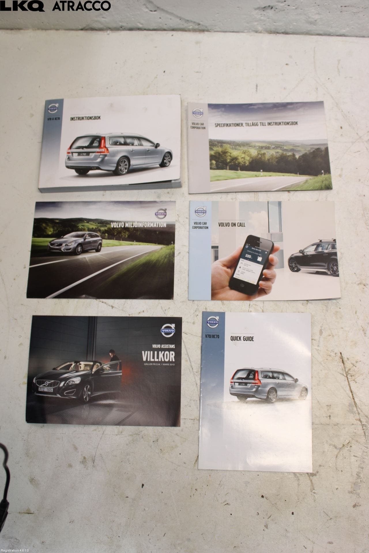 Volvo V70 14-16 Instruksjonsbok