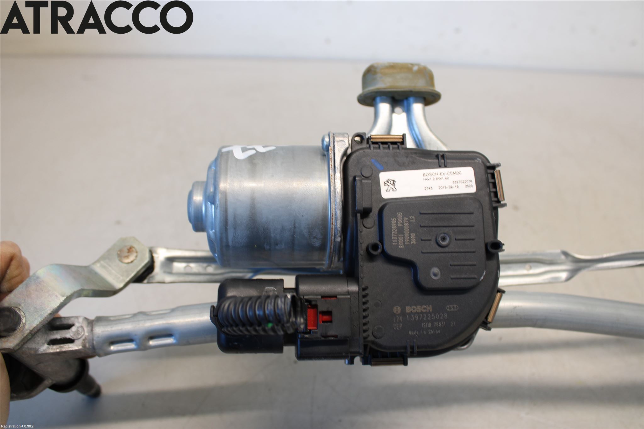 Peugeot 5008 17-24 Viskermotor Frontrute