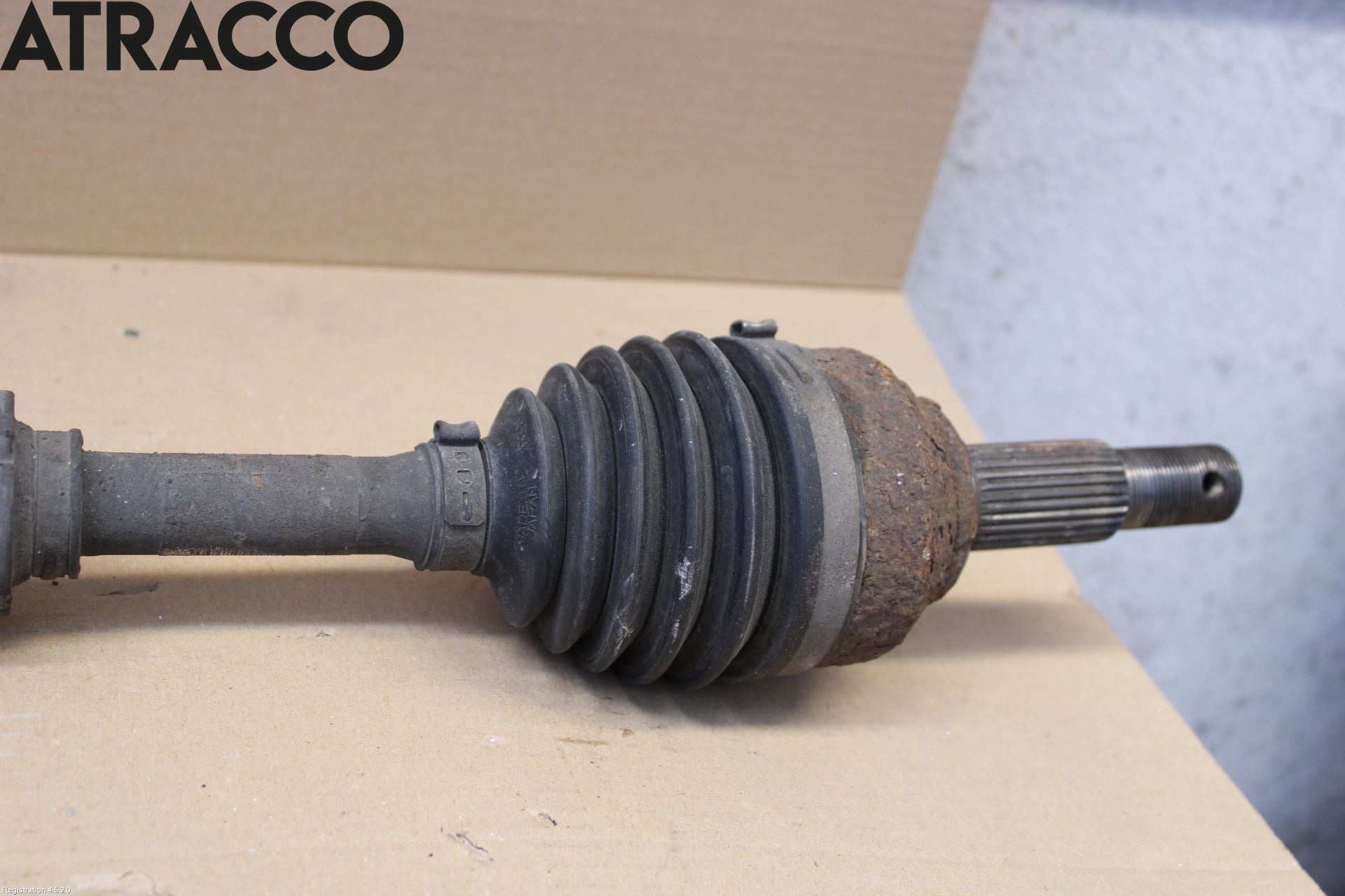 Nissan QASHQAI 10-14 Drivaksel Foran Kompl Venstre