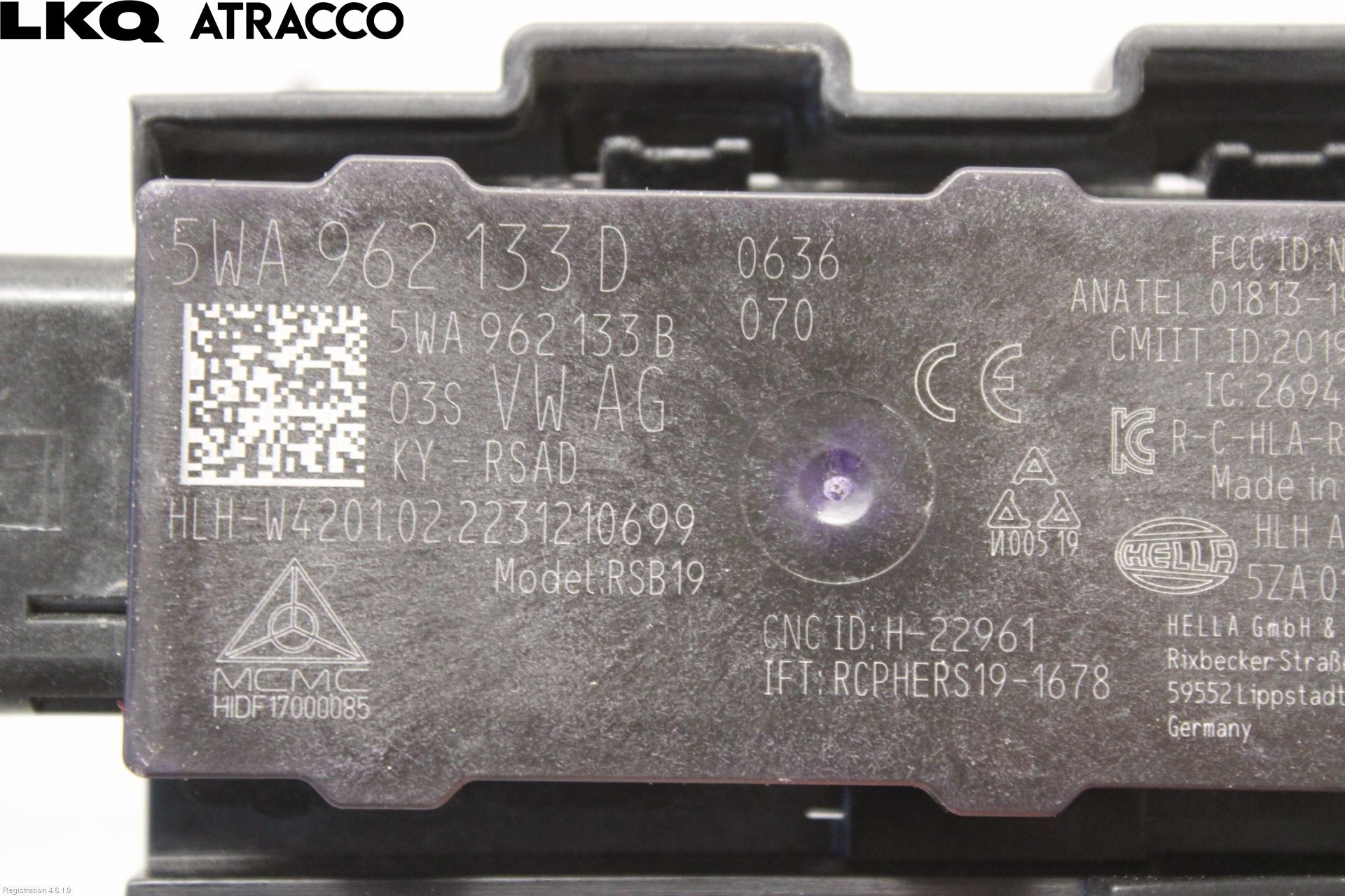 Volkswagen VW ID.4 21- Styreenhet Øvrig