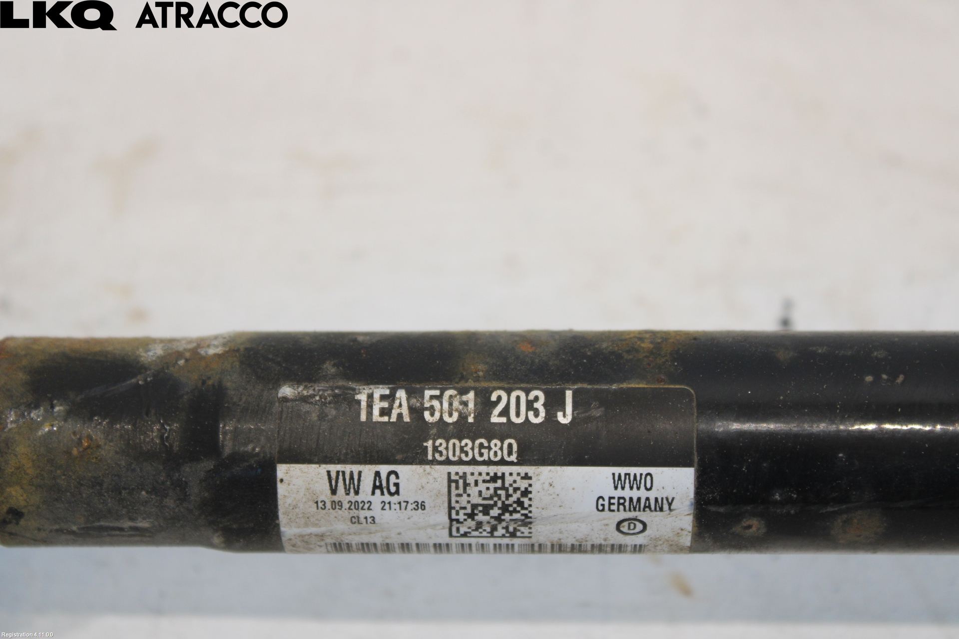 Volkswagen VW ID.5 22- Drivaksel Bak Kompl Venstre