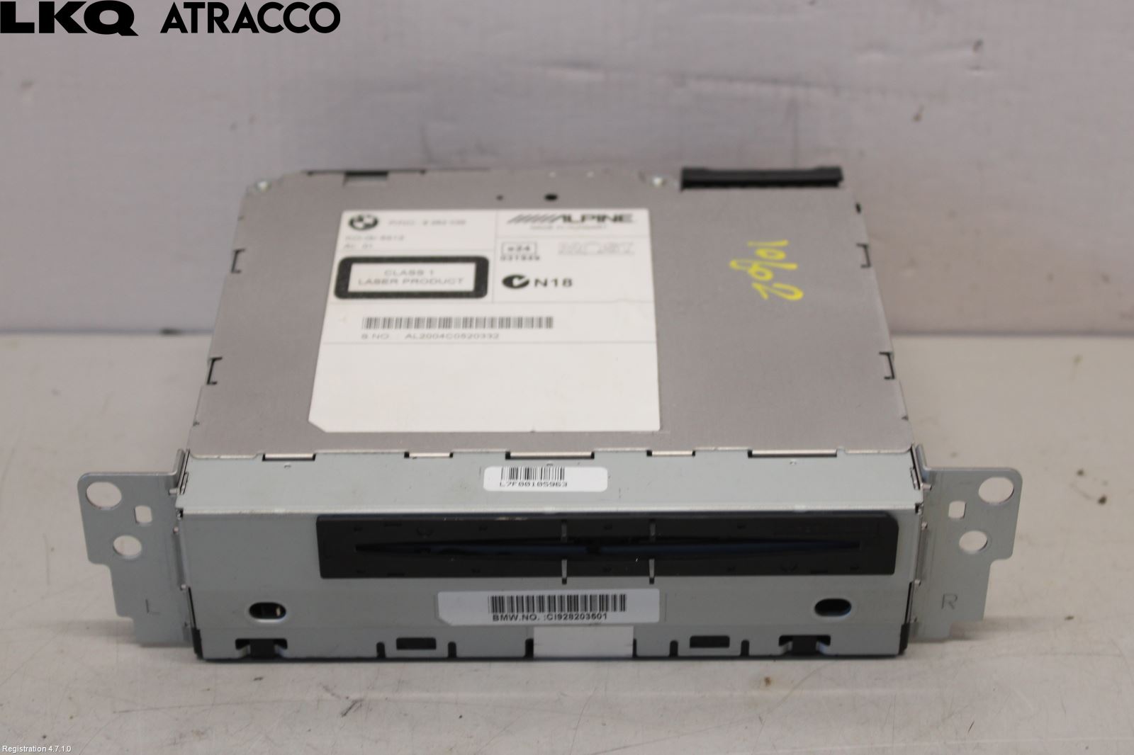 BMW 3 F30/F31/F80 12-19 Stereo Radio Med Cd