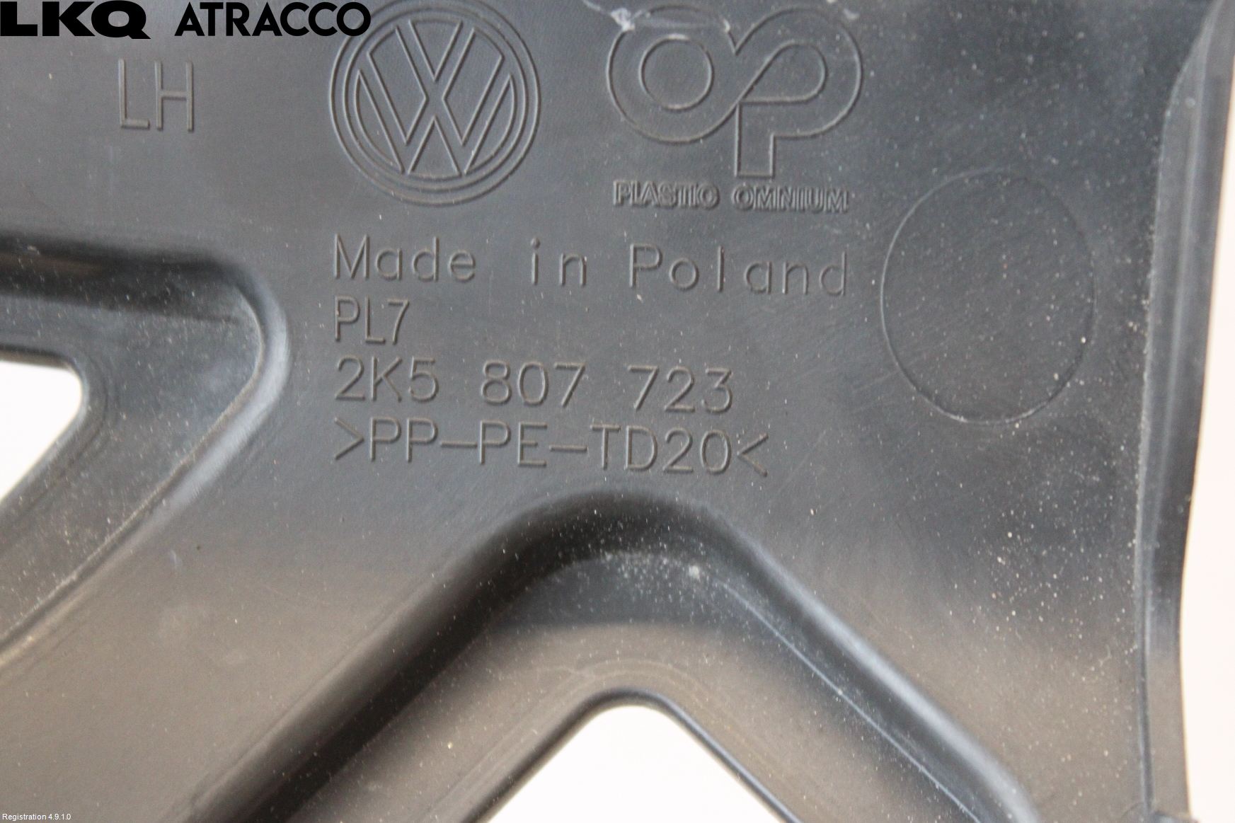 Volkswagen VW CADDY 16-20 Støtfangerfeste Foran Venstre