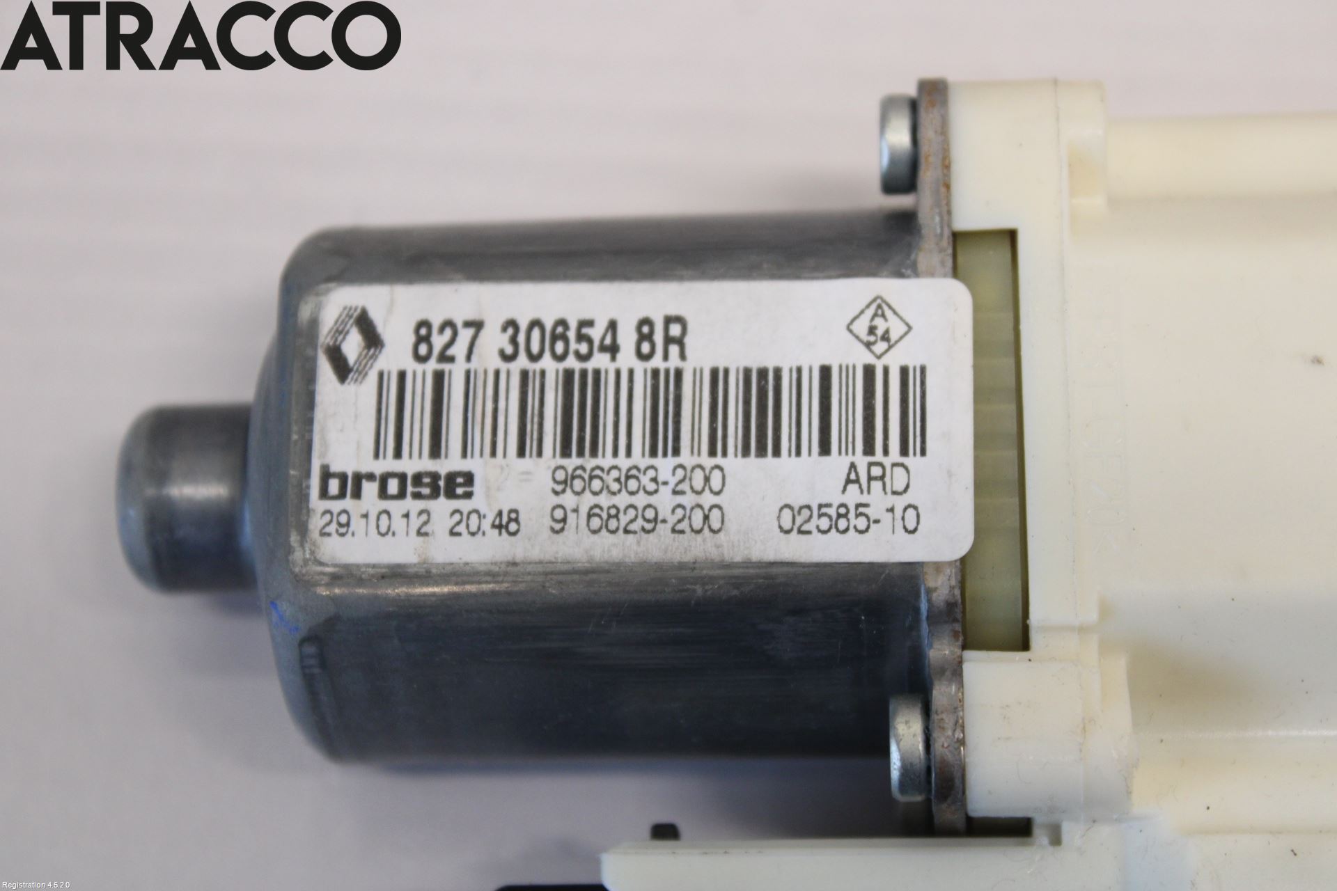 Renault MEGANE III 09-15 Vindusheismotor