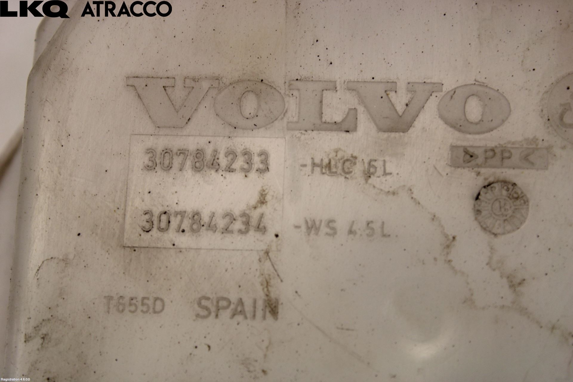 Volvo V70 14-16 Spylerbeholder Frontrute