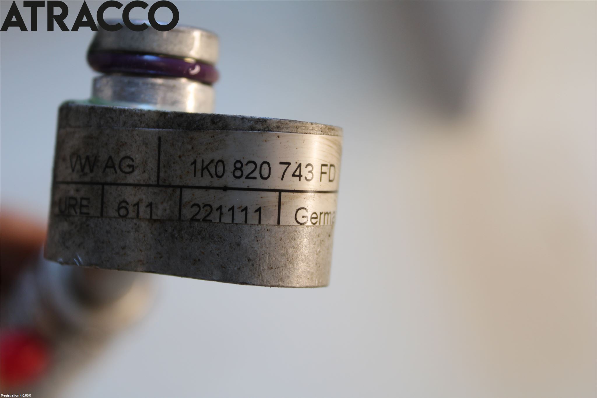 Volkswagen VW GOLF PLUS/CROSS GOLF 04-14 Varme Ac Slange - Rør