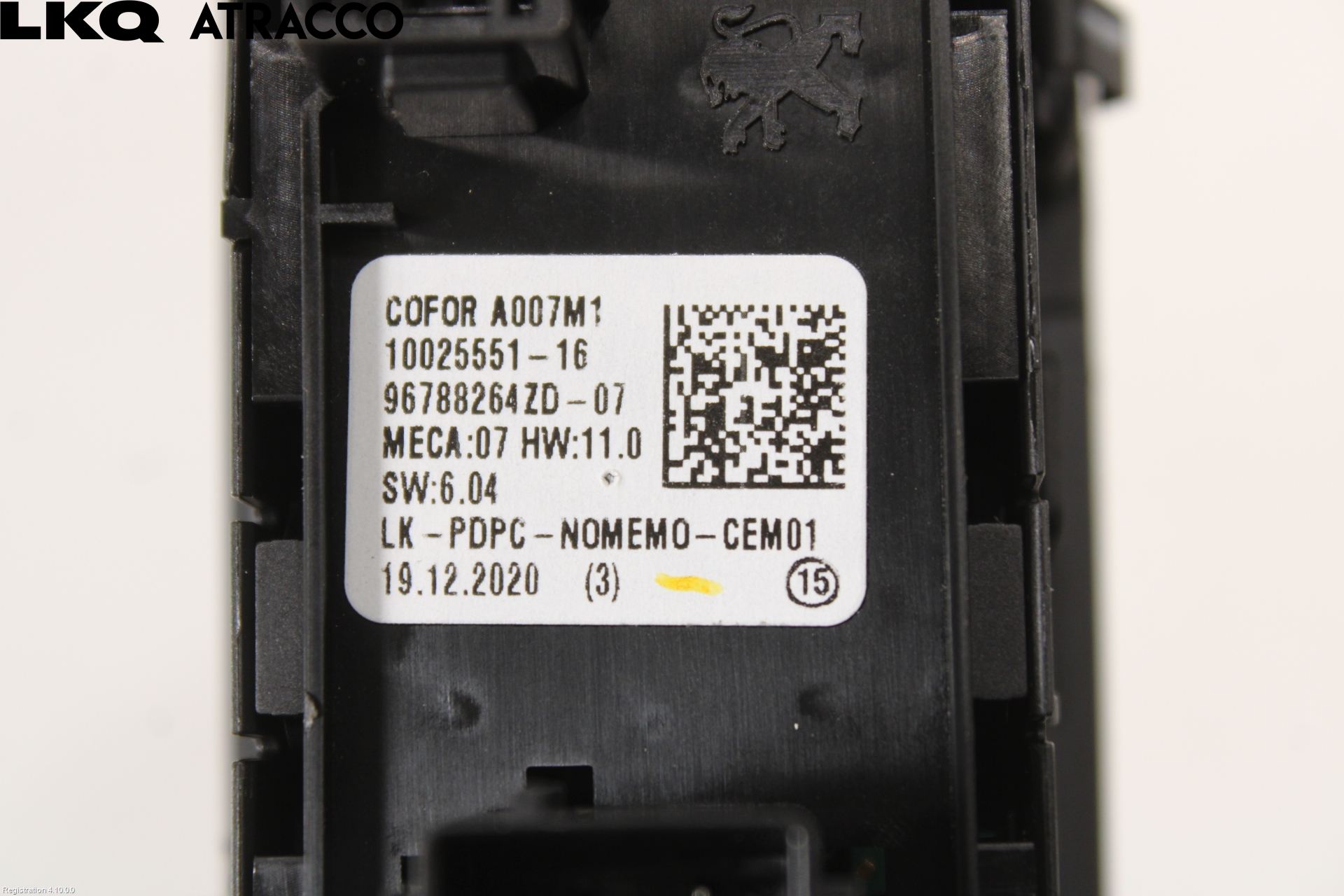 Peugeot 208/E-208 20- Bryter Vindusheis