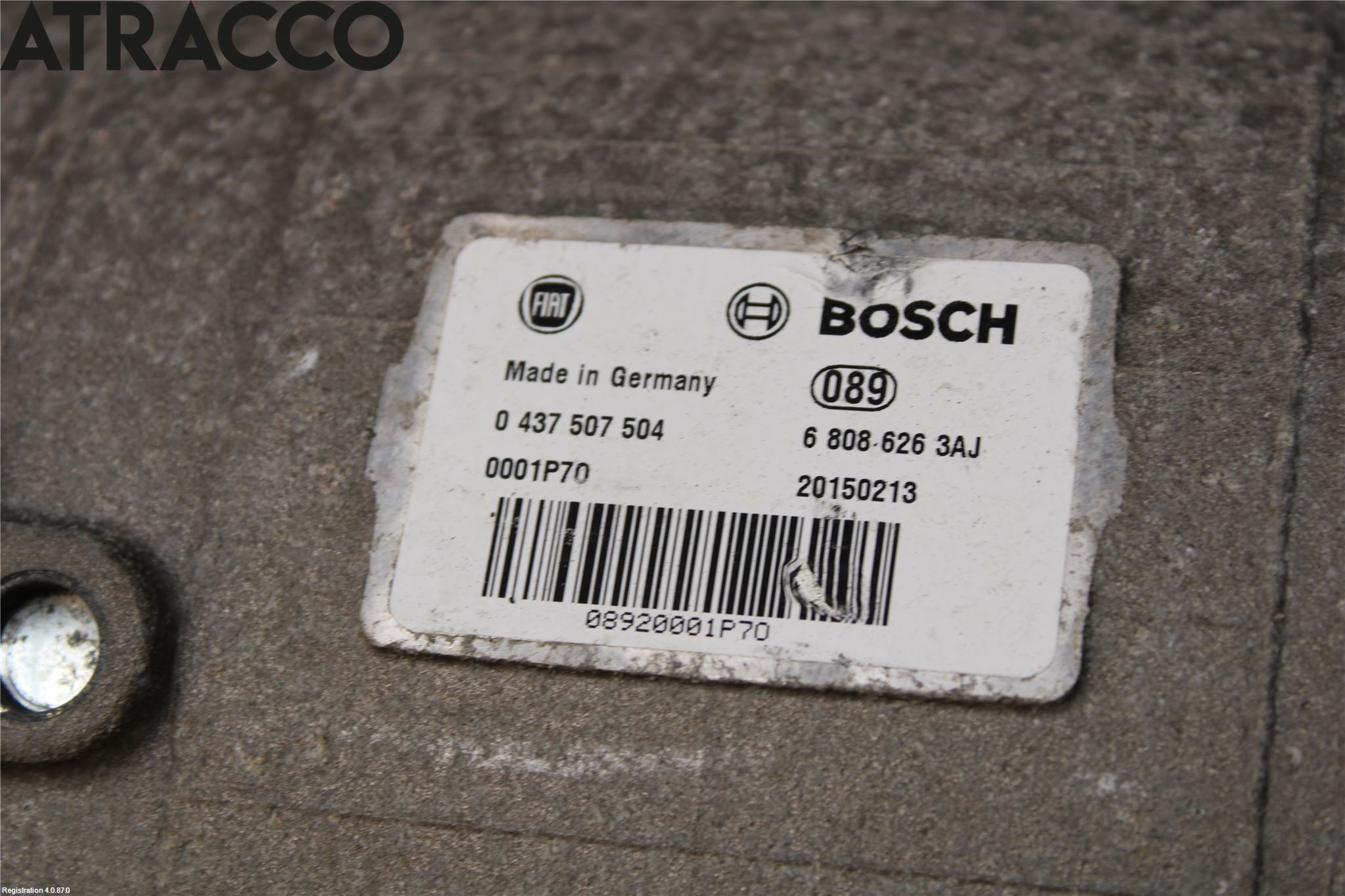 Fiat 500 07- Motor Elektrisk Fram