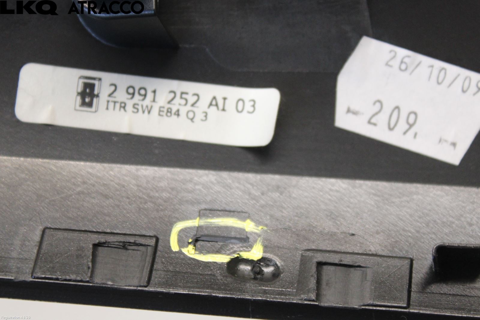 BMW X1 E84 10-15 Dashbord Kanal - Dyse