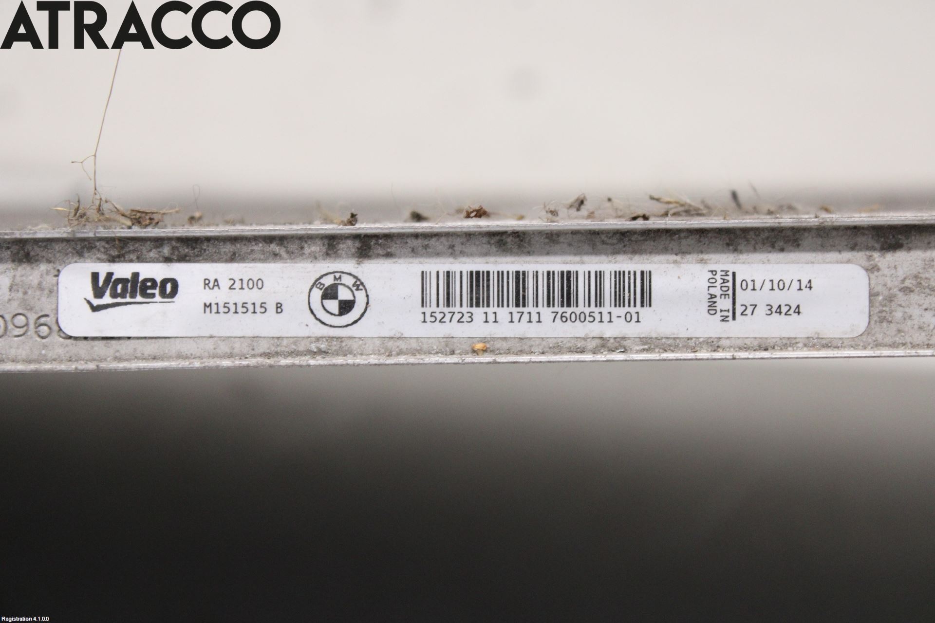 BMW i3 I01 13-22 Radiator Automat