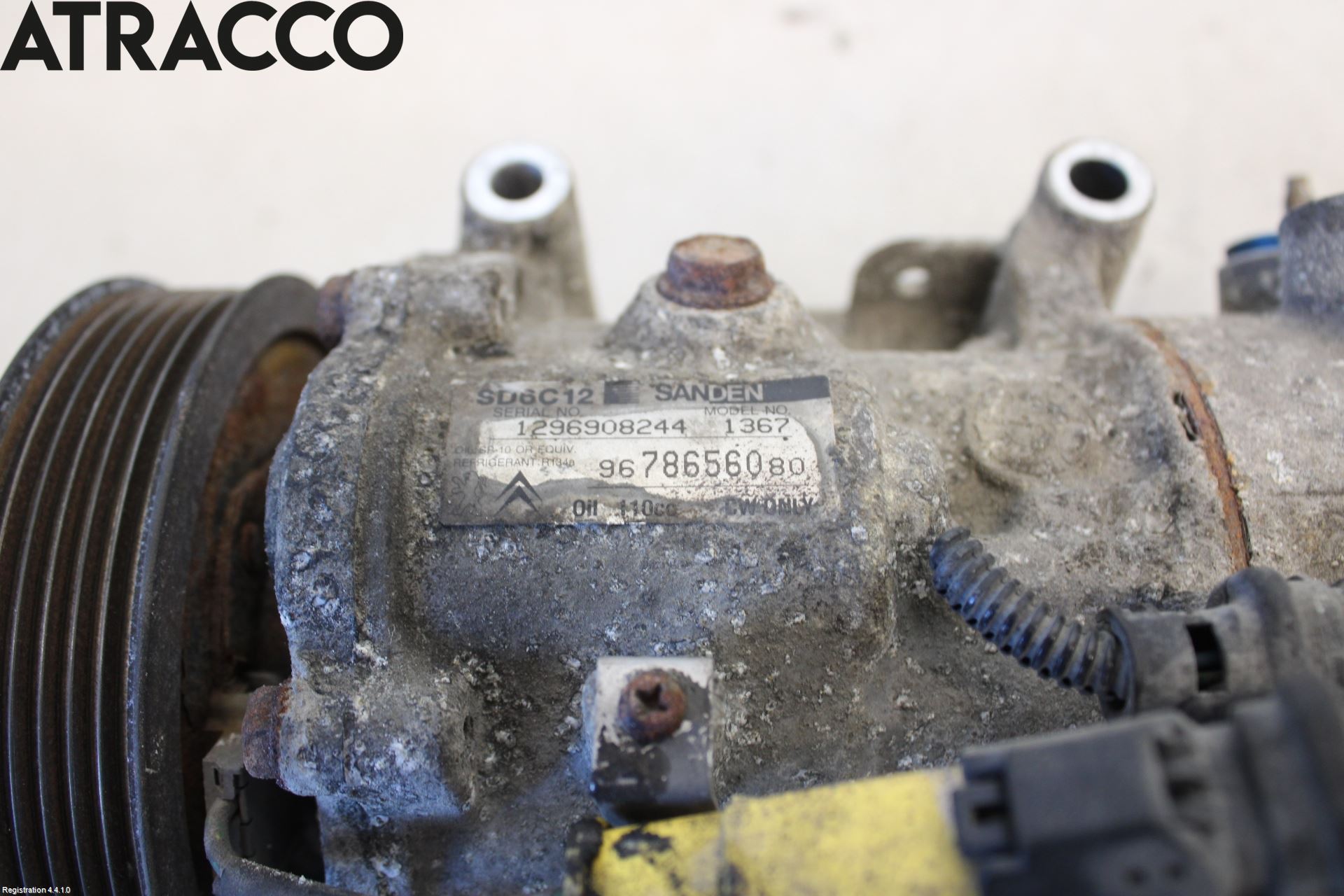 Citroen BERLINGO 08-18 Varme Ac Kompressor