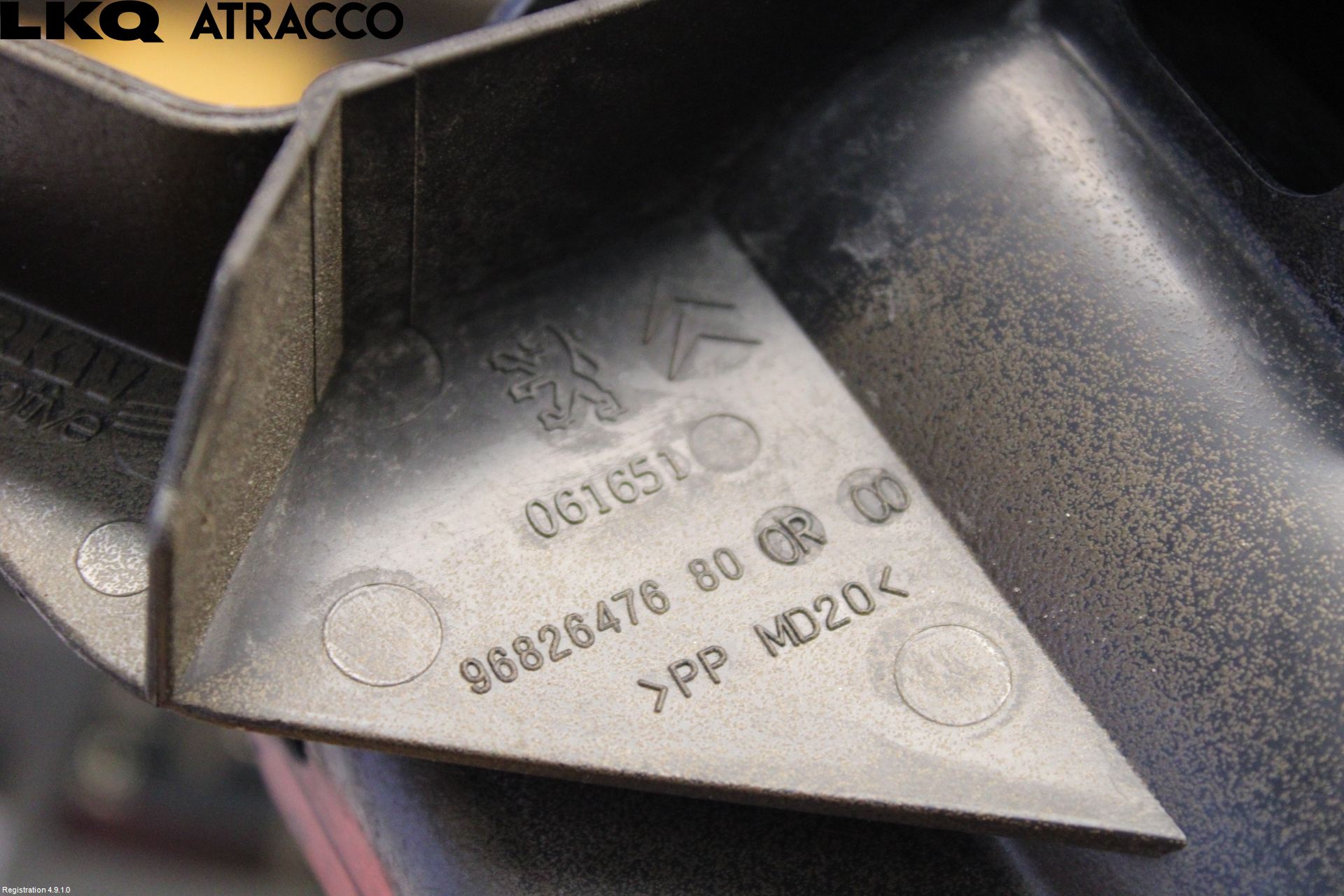 Peugeot 2008 13-20 Forg-Belg-Rør Mot Luftr