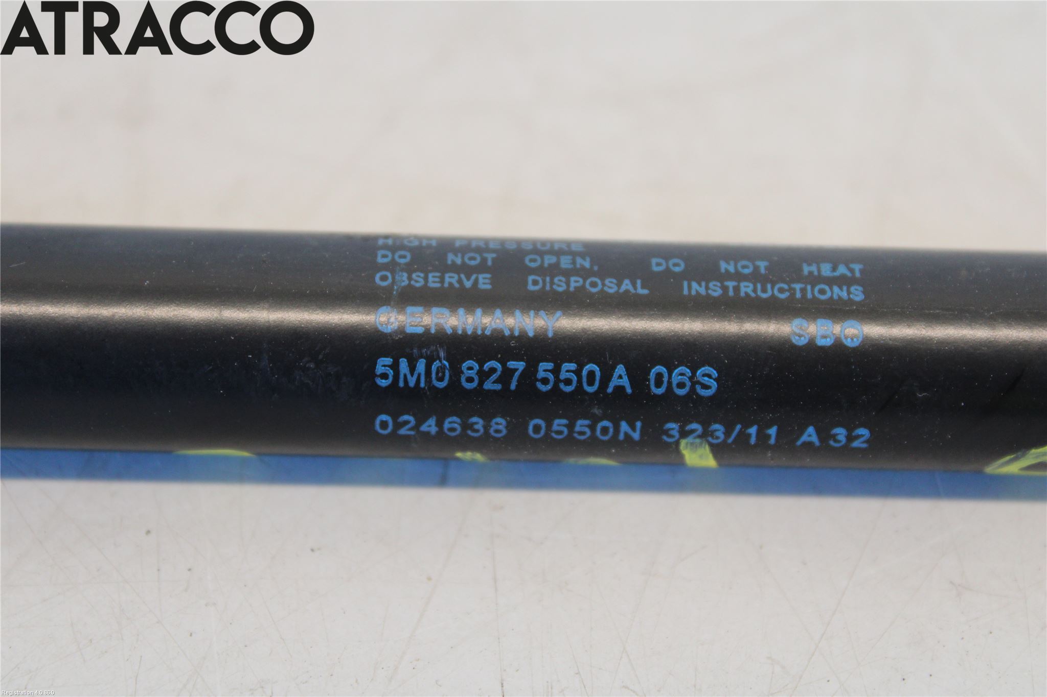 Volkswagen VW GOLF PLUS/CROSS GOLF 04-14 Bakluke Demper-Gassfjær