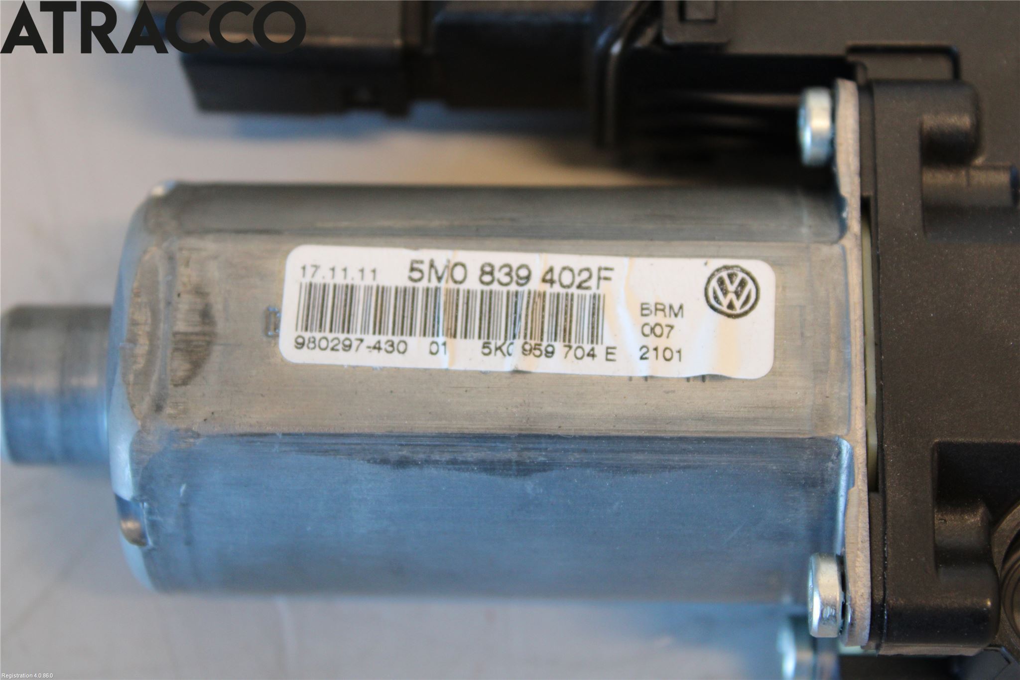 Volkswagen VW GOLF PLUS/CROSS GOLF 04-14 Vindusheismotor