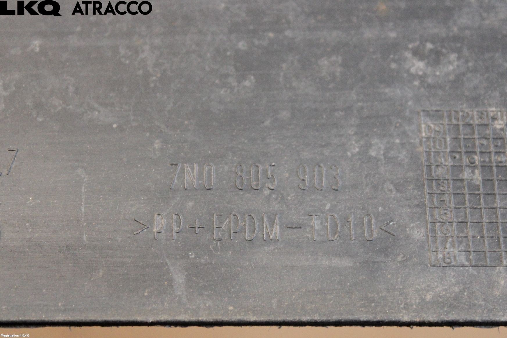 Volkswagen VW SHARAN 11- Spoiler Foran