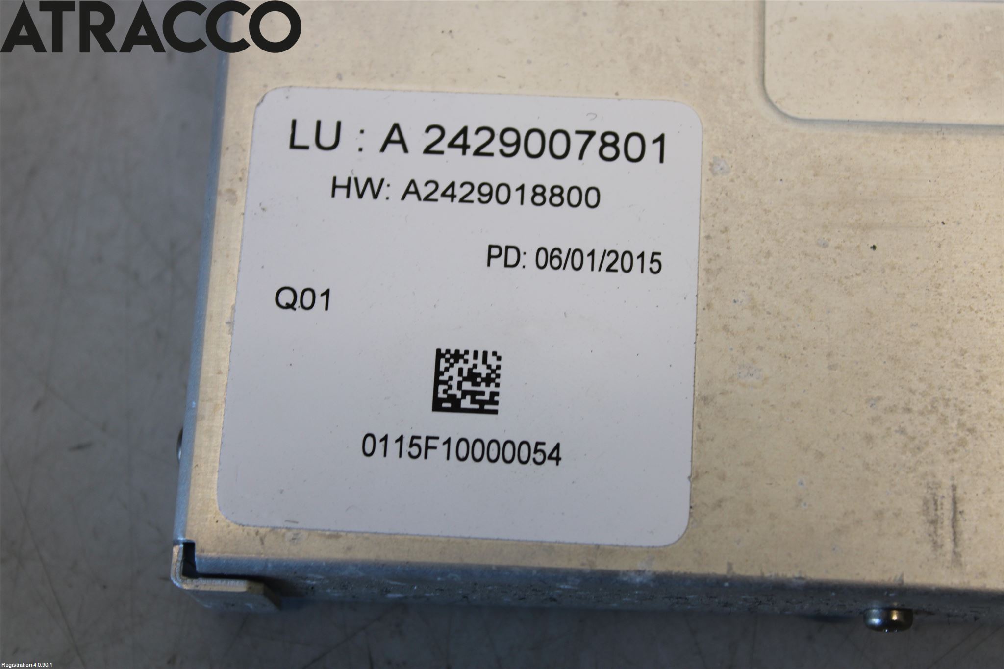 Mercedes-Benz MB B-KLASS (W246/W242) 12-19 Styreenhet Øvrig