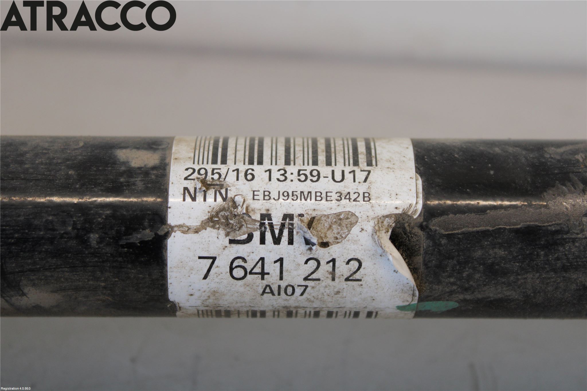 BMW i3 I01 13-22 Drivaksel Bak Kompl Høyre