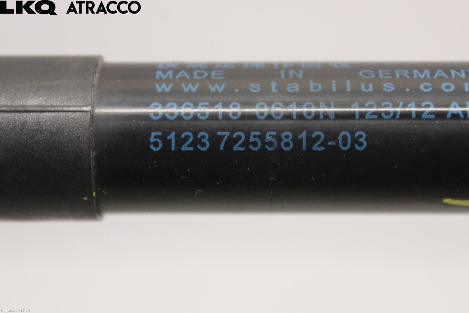 BMW 3 F30/F31/F80 12-19 Panser Demper-Gassfjær