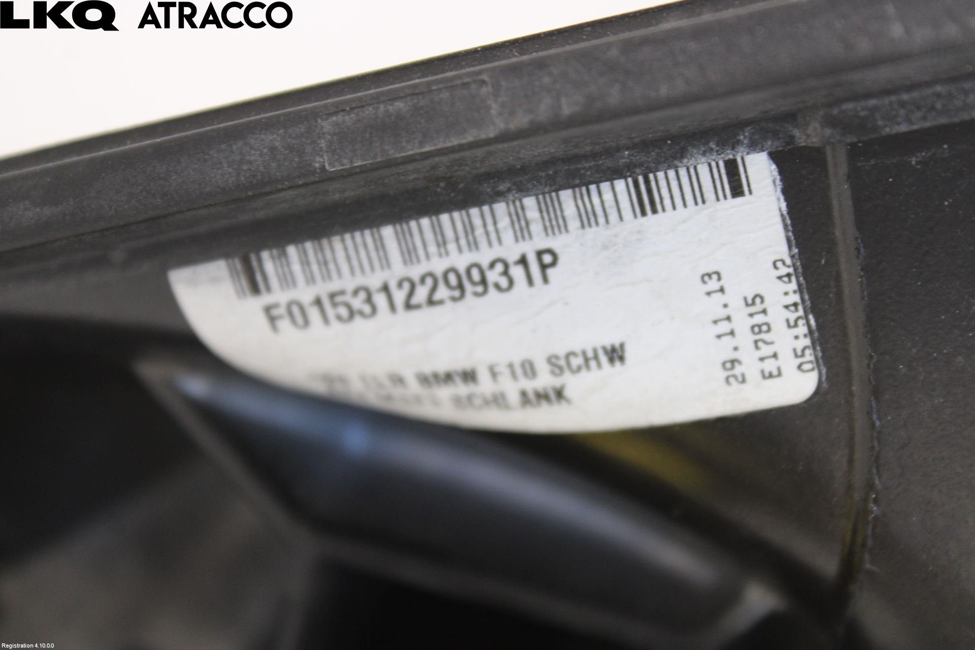 BMW 5 F10/F11/F18 09-17 Speil H M-Innvjustering