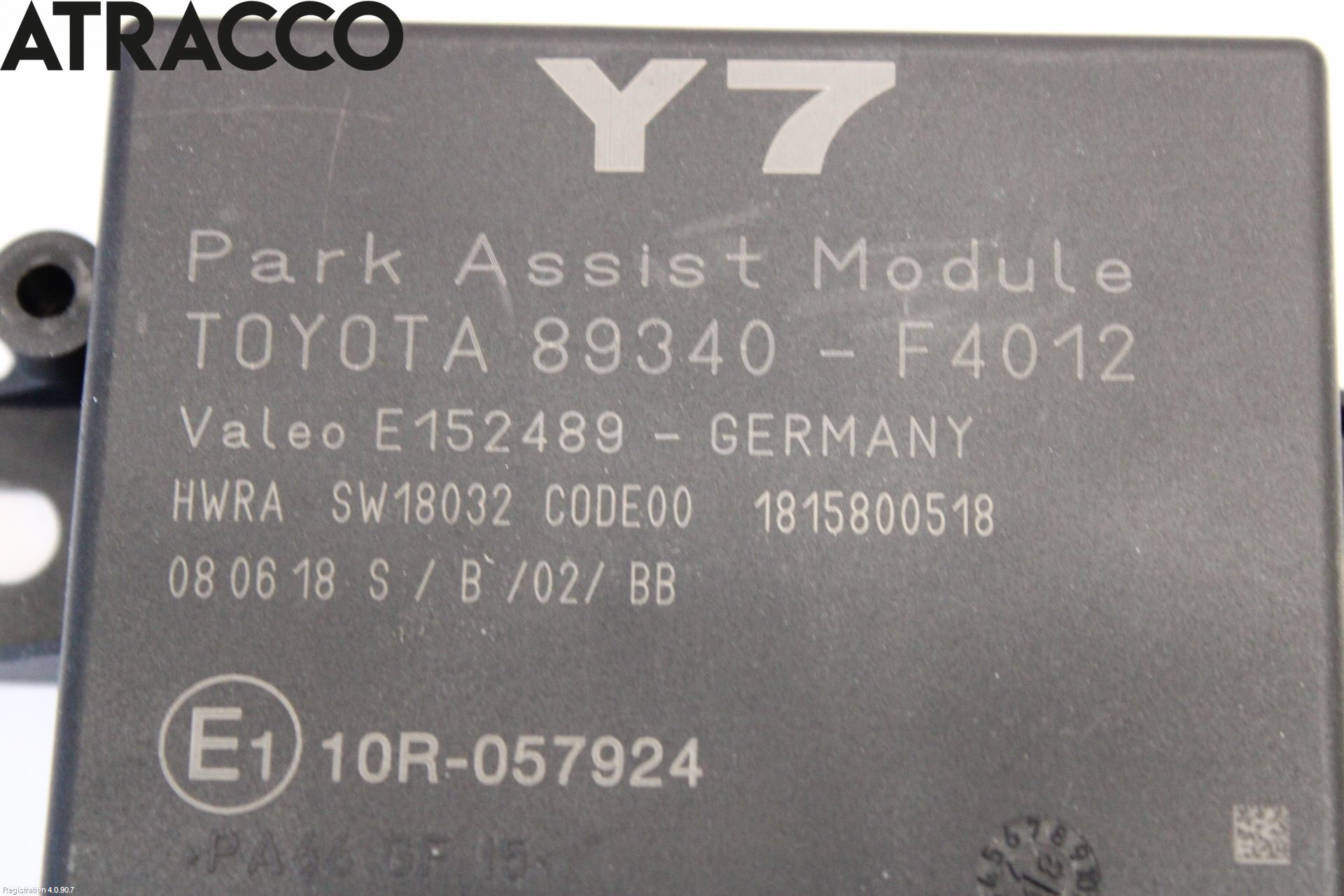 Toyota C-HR 16-23 Styreenhet Parkering