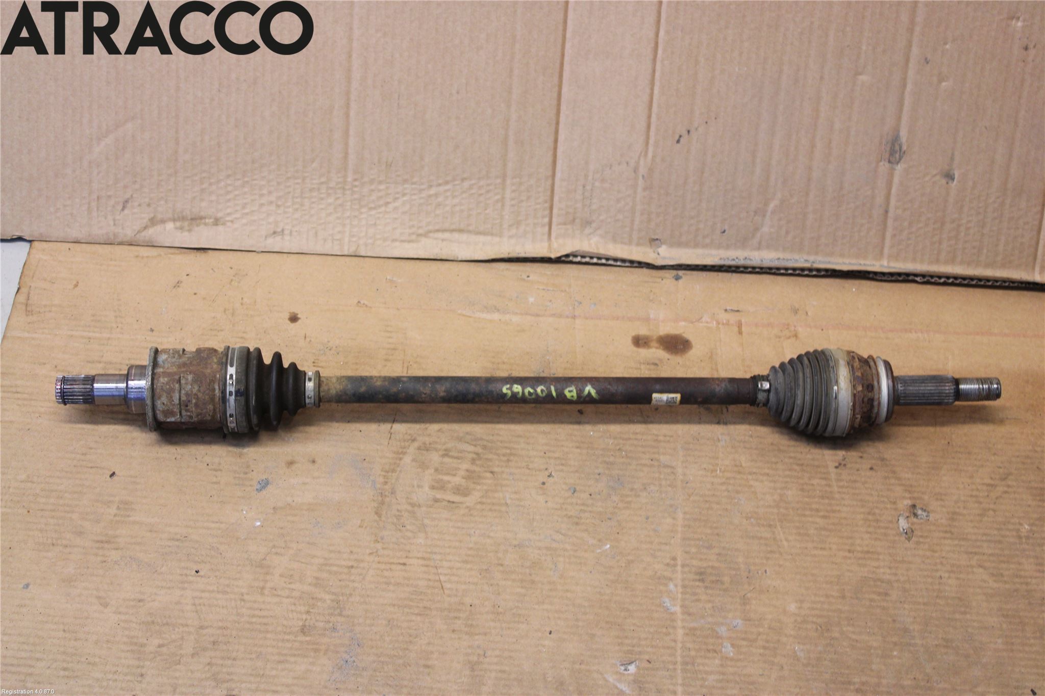 Toyota RAV4 19- Drivaksel Bak Kompl Venstre