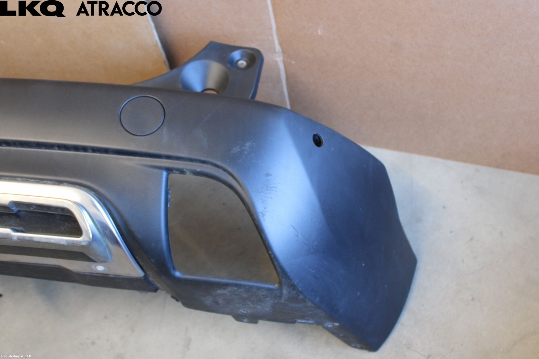 Peugeot 2008 13-20 Støtfanger Bak