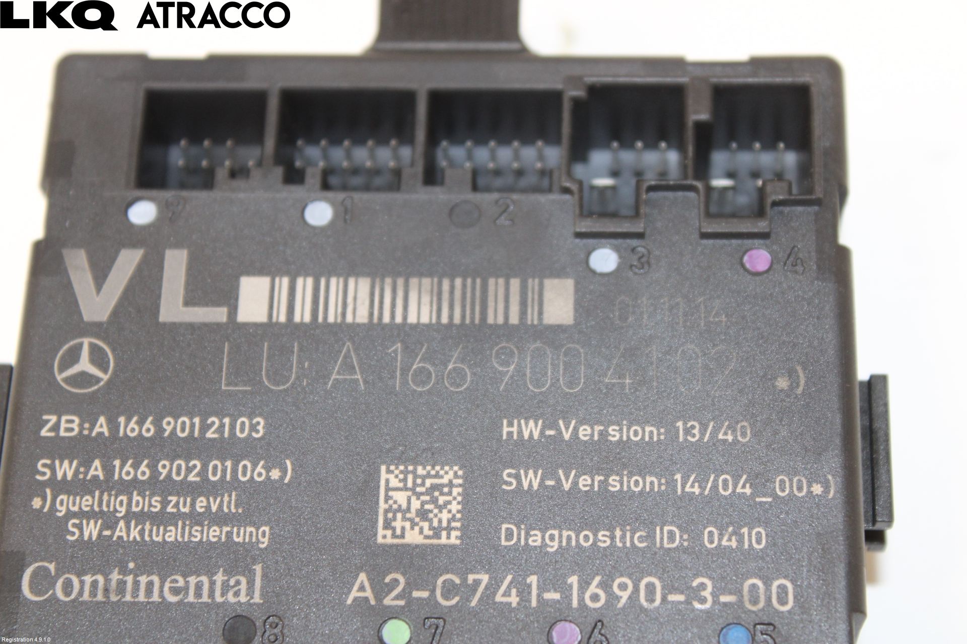 Mercedes-Benz MB B-KLASS (W246/W242) 12-19 Styreenhet Dør