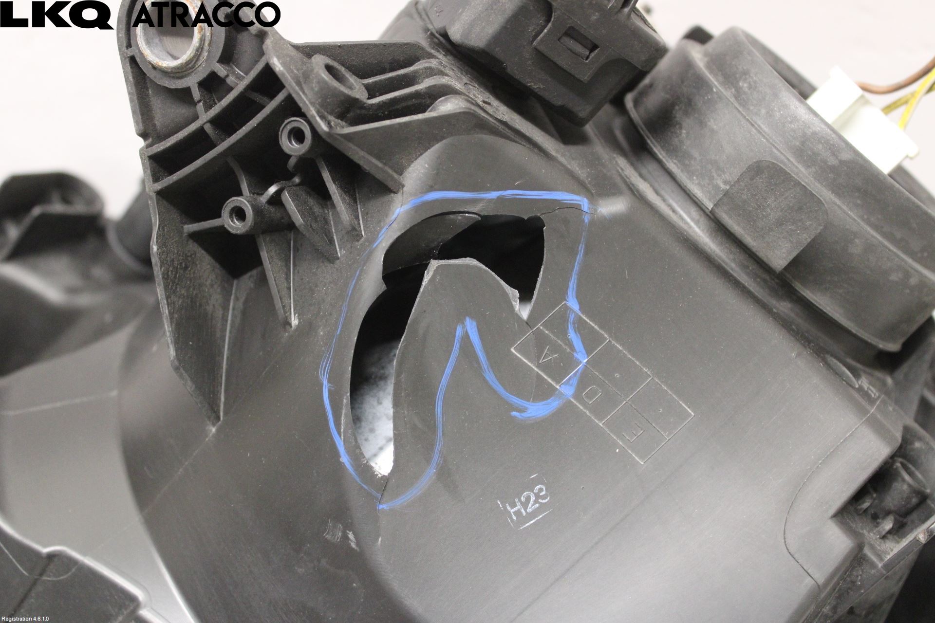 Volkswagen VW UP! / E-UP! Frontlykt Høyre