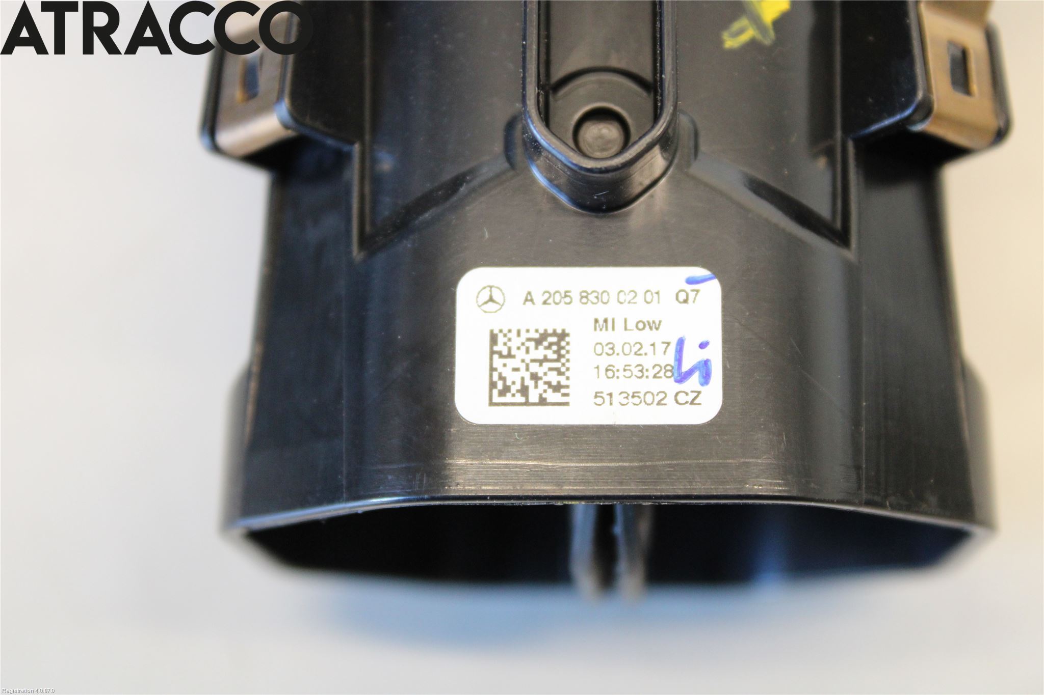 Mercedes-Benz MB C-KLASS (W205) 14-21 Dashbord Kanal - Dyse