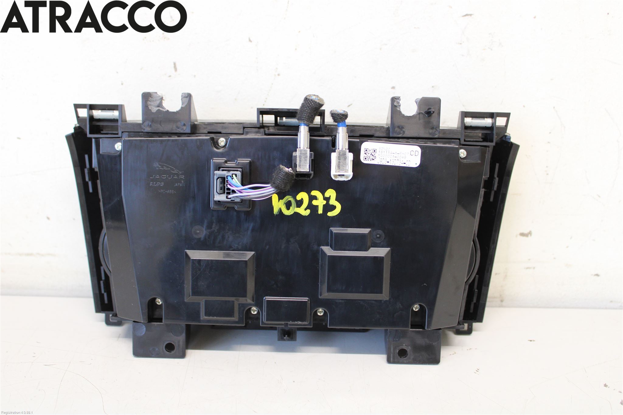 Jaguar I-PACE 18- Varme Ac Betjening-Display