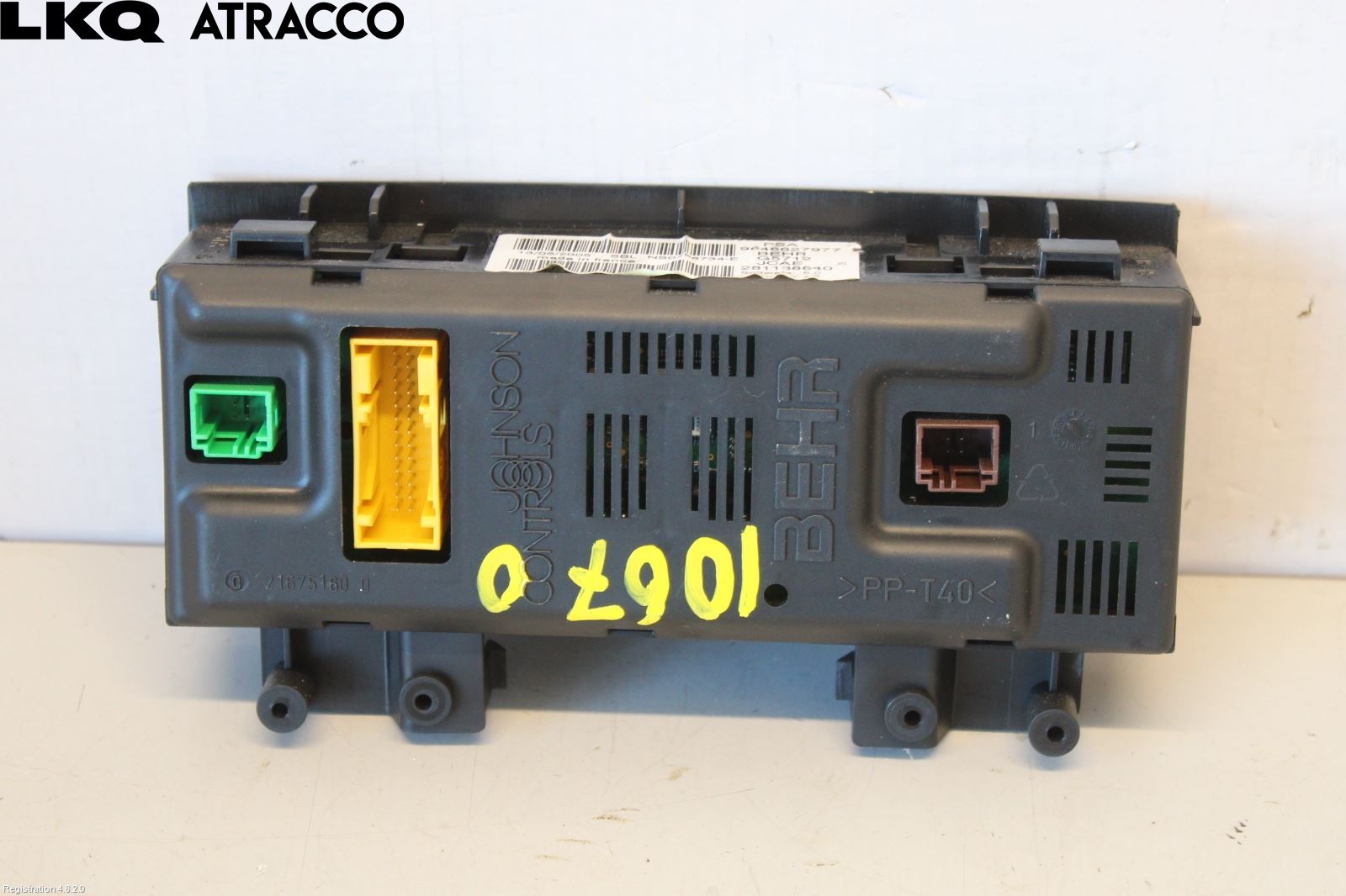 Peugeot 307     01-05 Varme Ac Betjening-Display