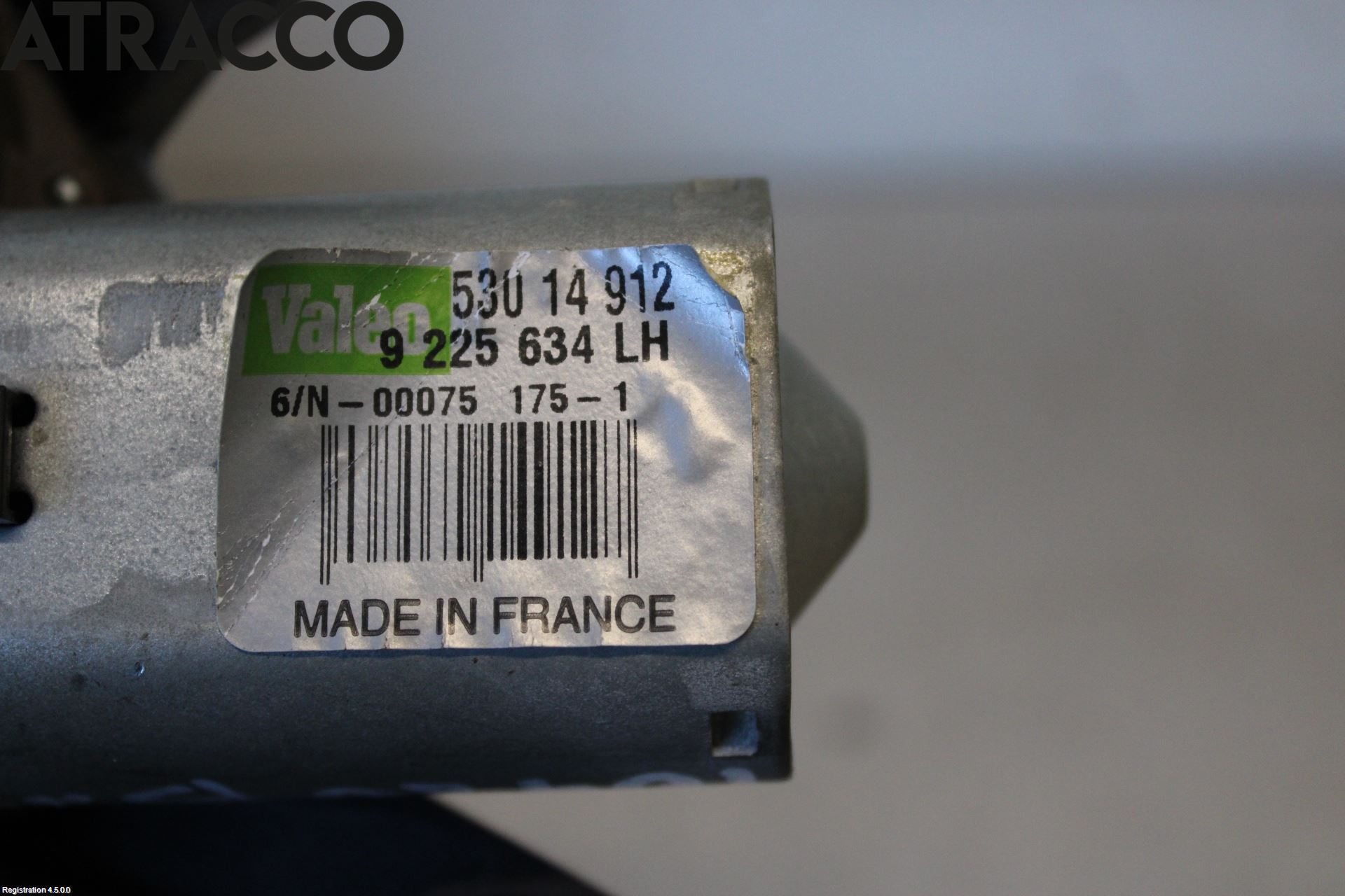 Opel COMBO 02-12 Viskermotor Bakluke