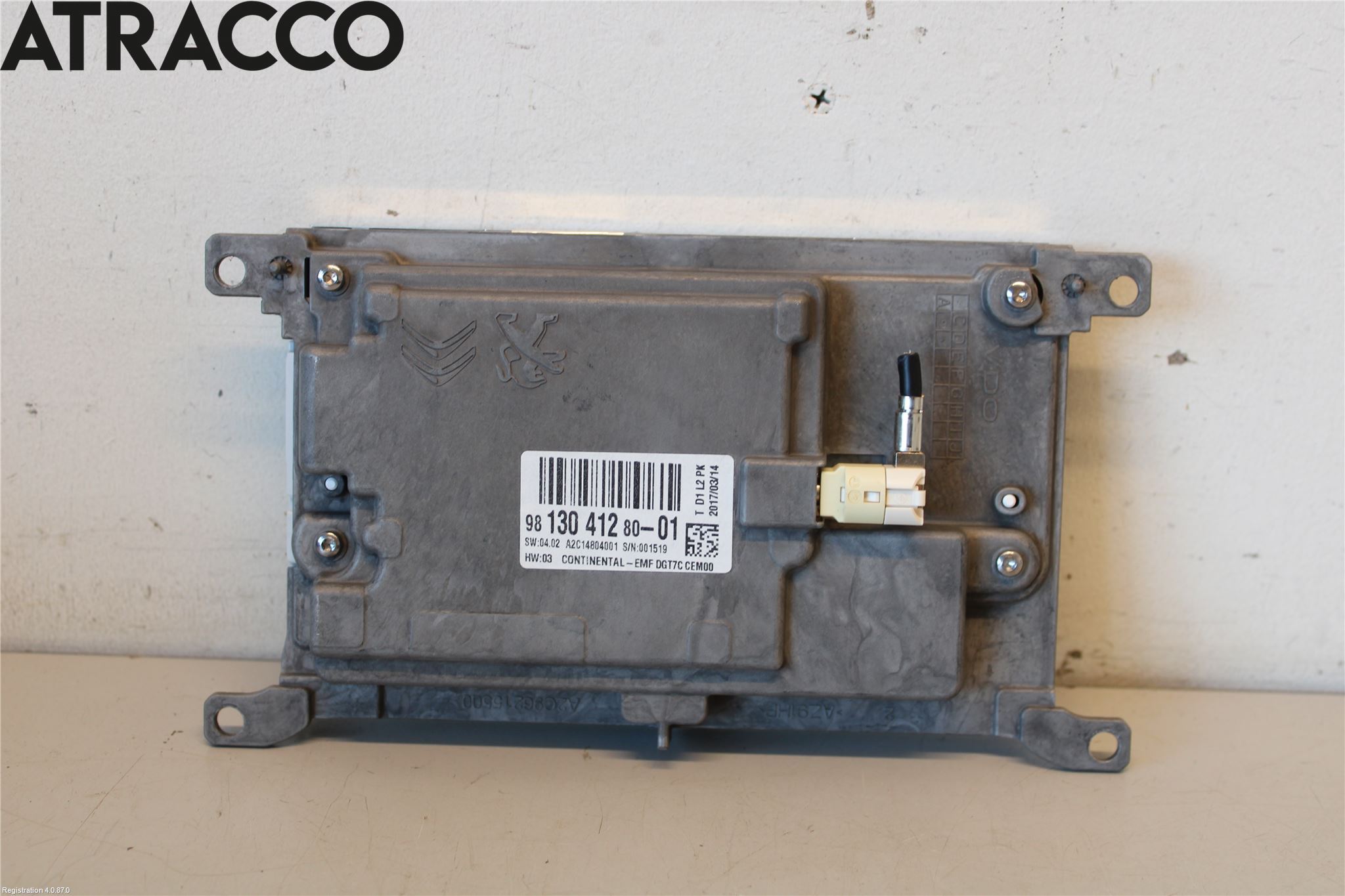 Peugeot EXPERT/E-EXPERT 17- Multifunktionsdisplay