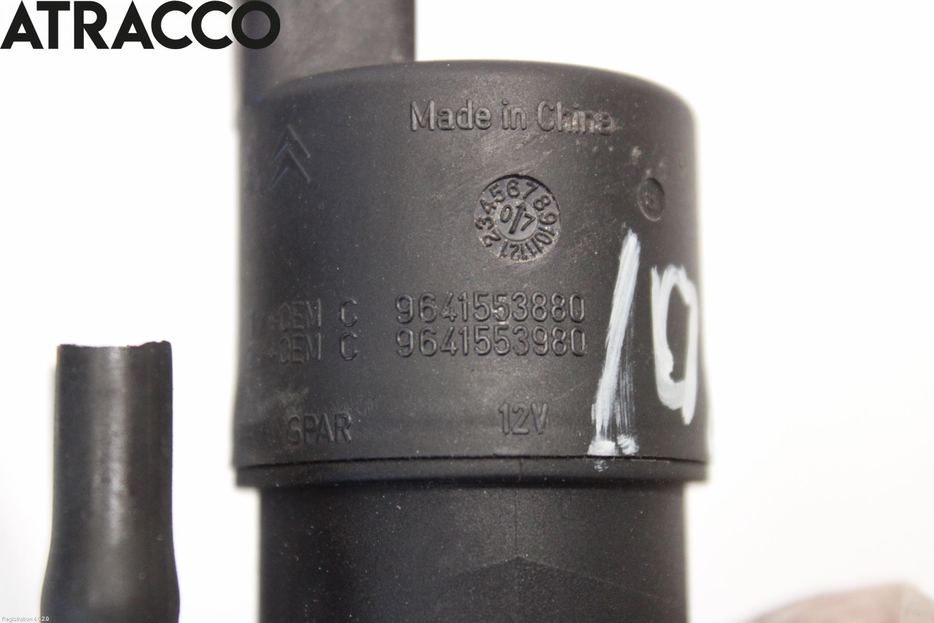 Peugeot 207 Spylerpumpe Frontrute