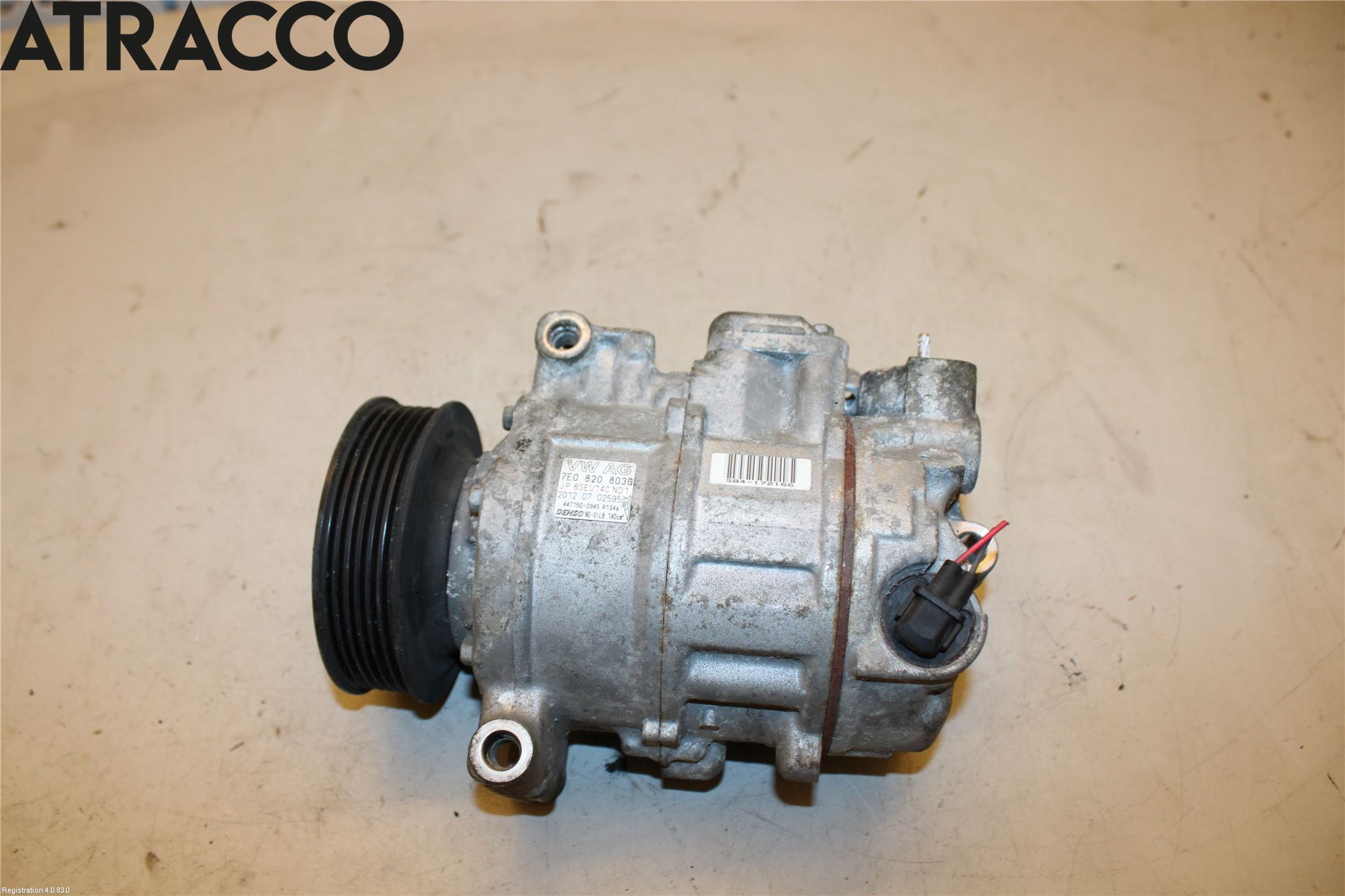 Volkswagen VW CADDY 11-15 Varme Ac Kompressor