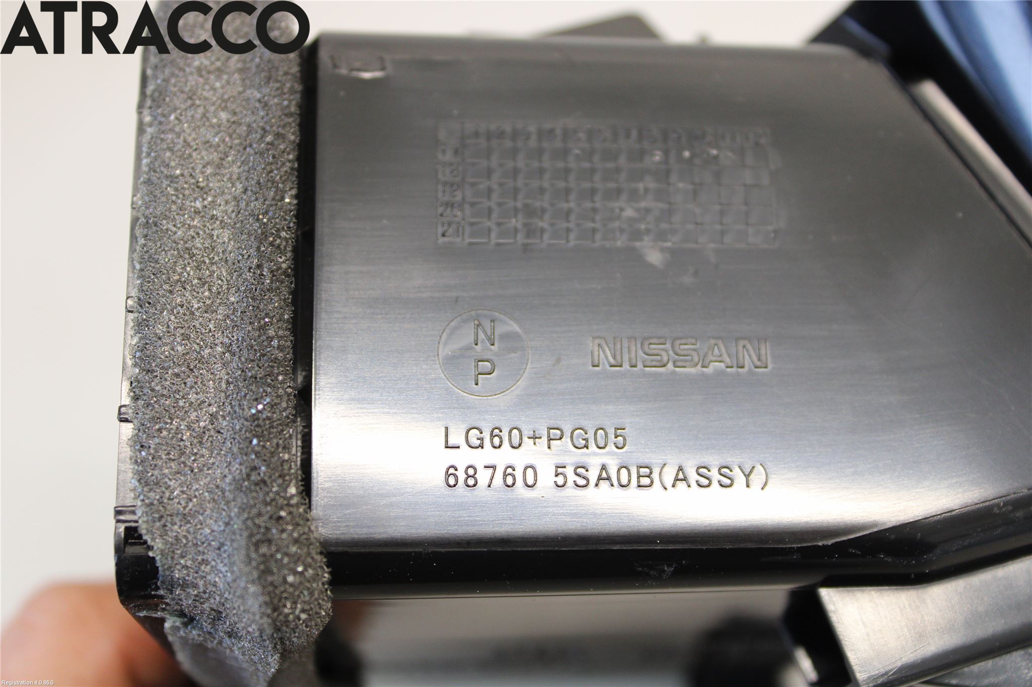 Nissan LEAF 18- Dashbord Kanal - Dyse