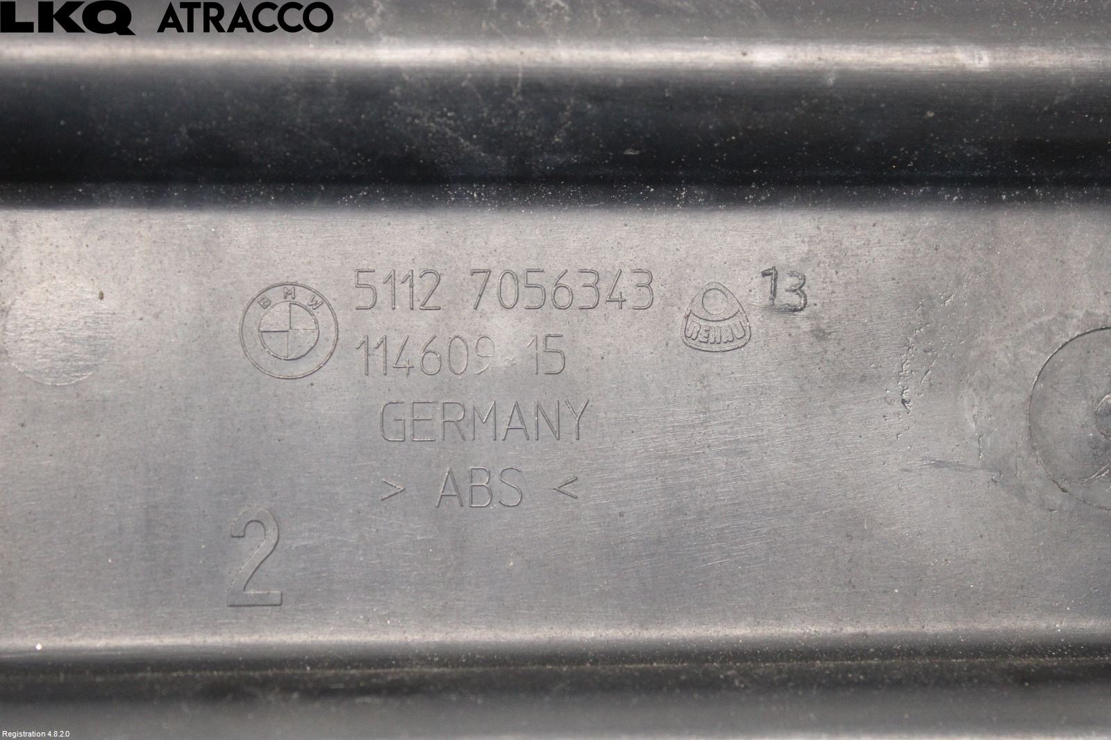 BMW 5 E60/61 Sed/Tou 02-10 Støtfanger Bak Midt Del