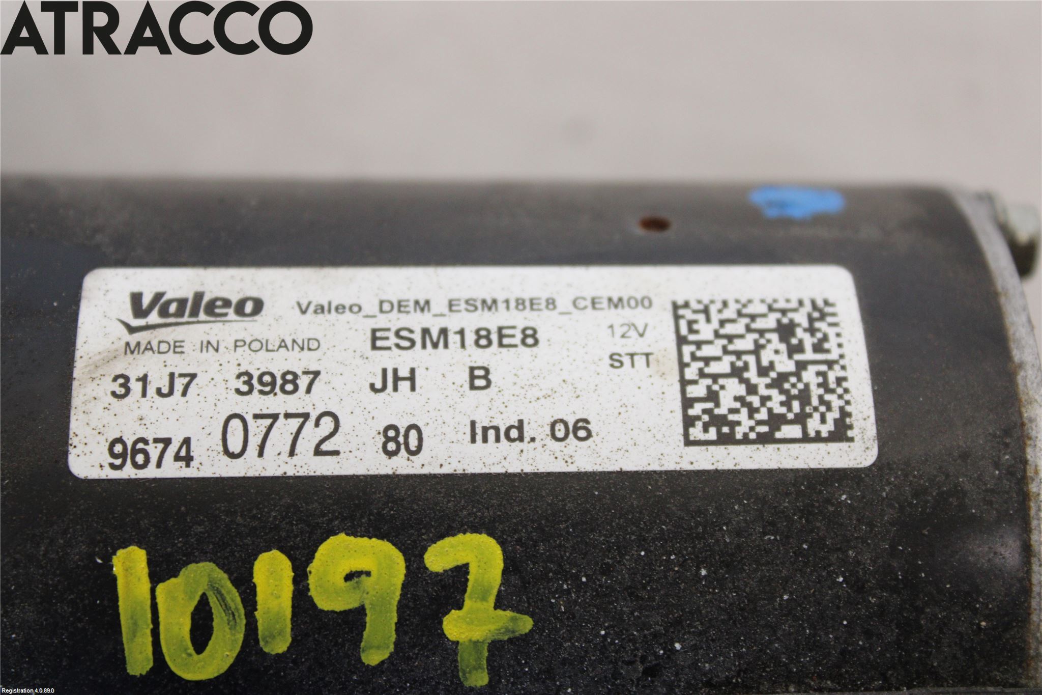 Peugeot 2008 13-20 Startmotor