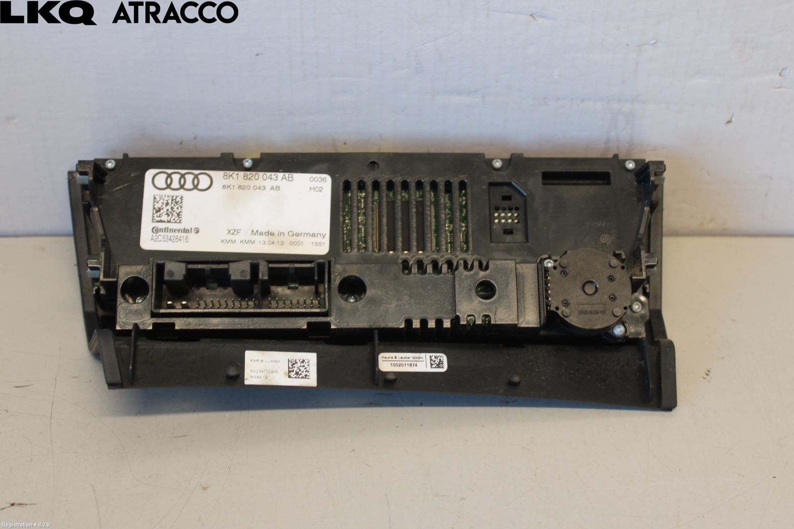 Audi A4 ALLROAD 09-16 Varme Ac Betjening-Display