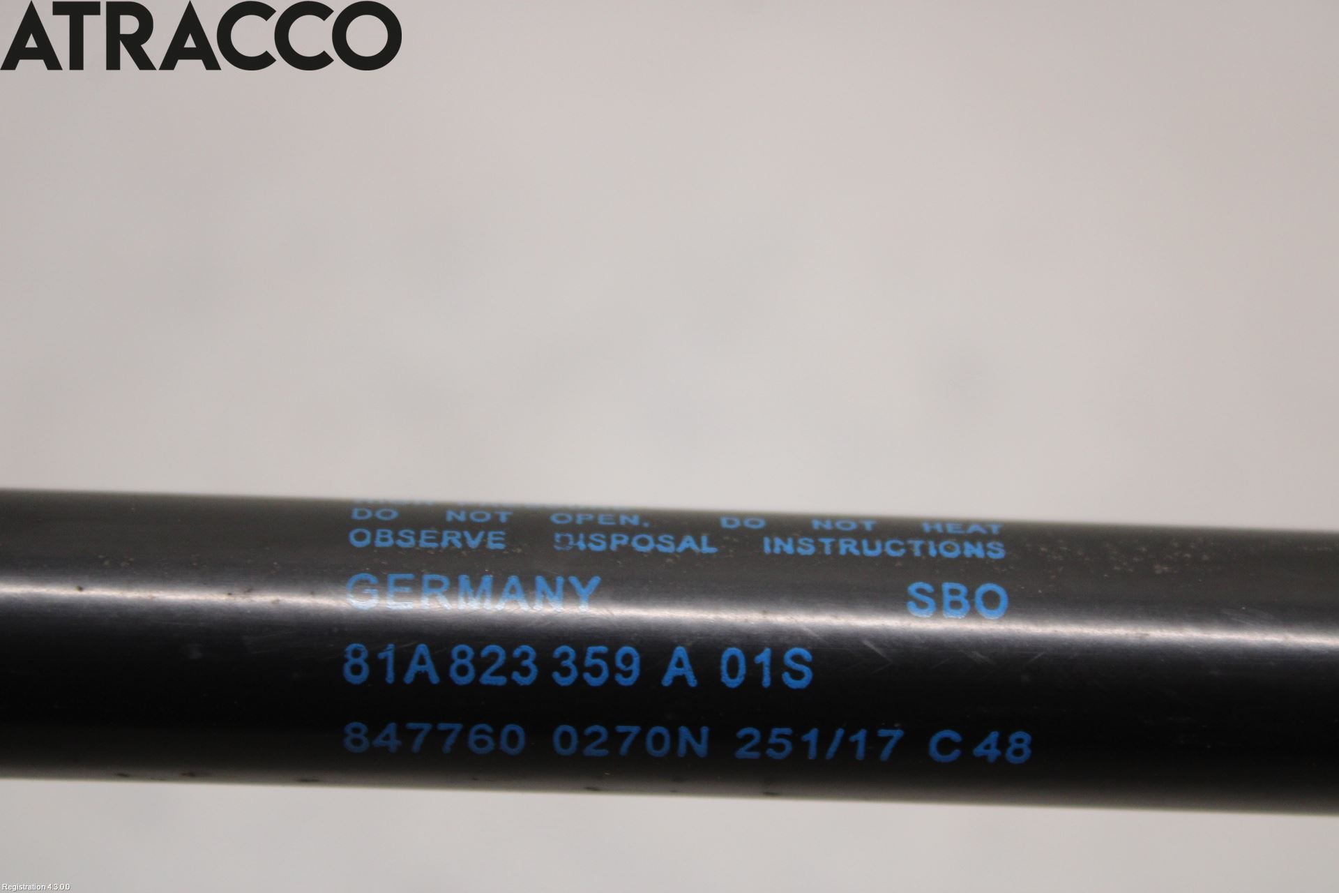 Audi Q2/SQ2 17- Panser Demper-Gassfjær