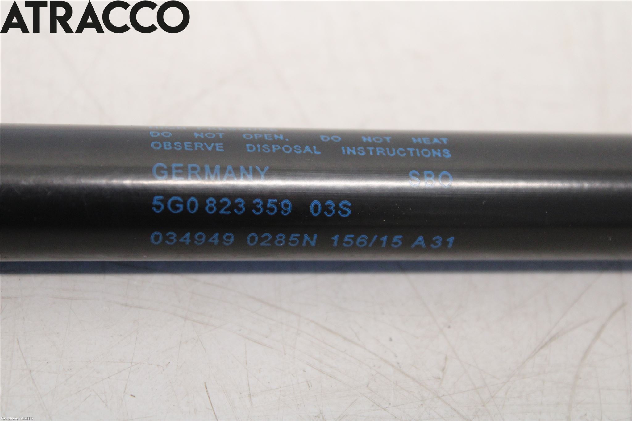 Volkswagen VW GOLF / E-GOLF VII 13-20 Panser Demper-Gassfjær