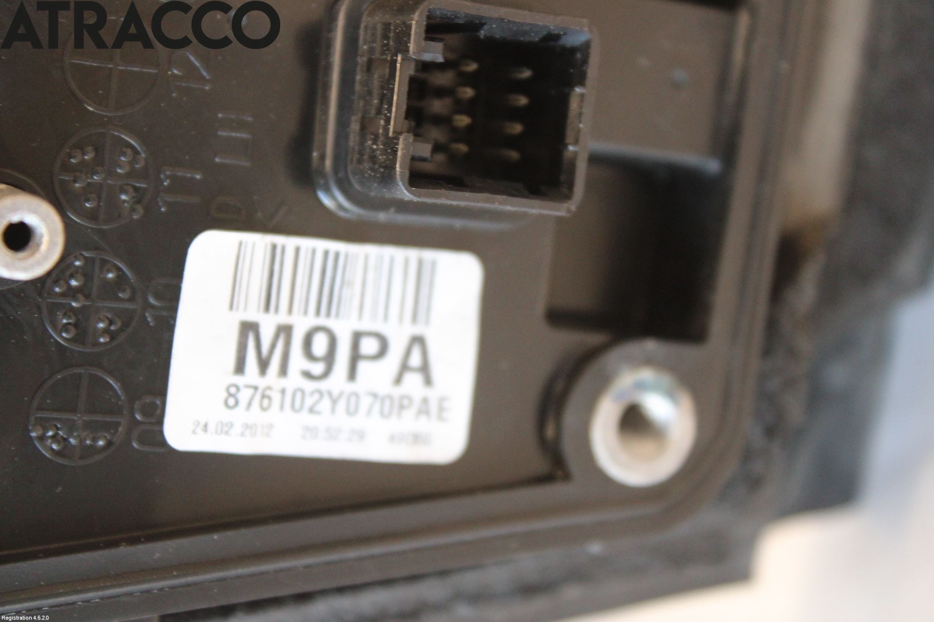 Hyundai SANTA FE 13-18 Speil V M-El Justering