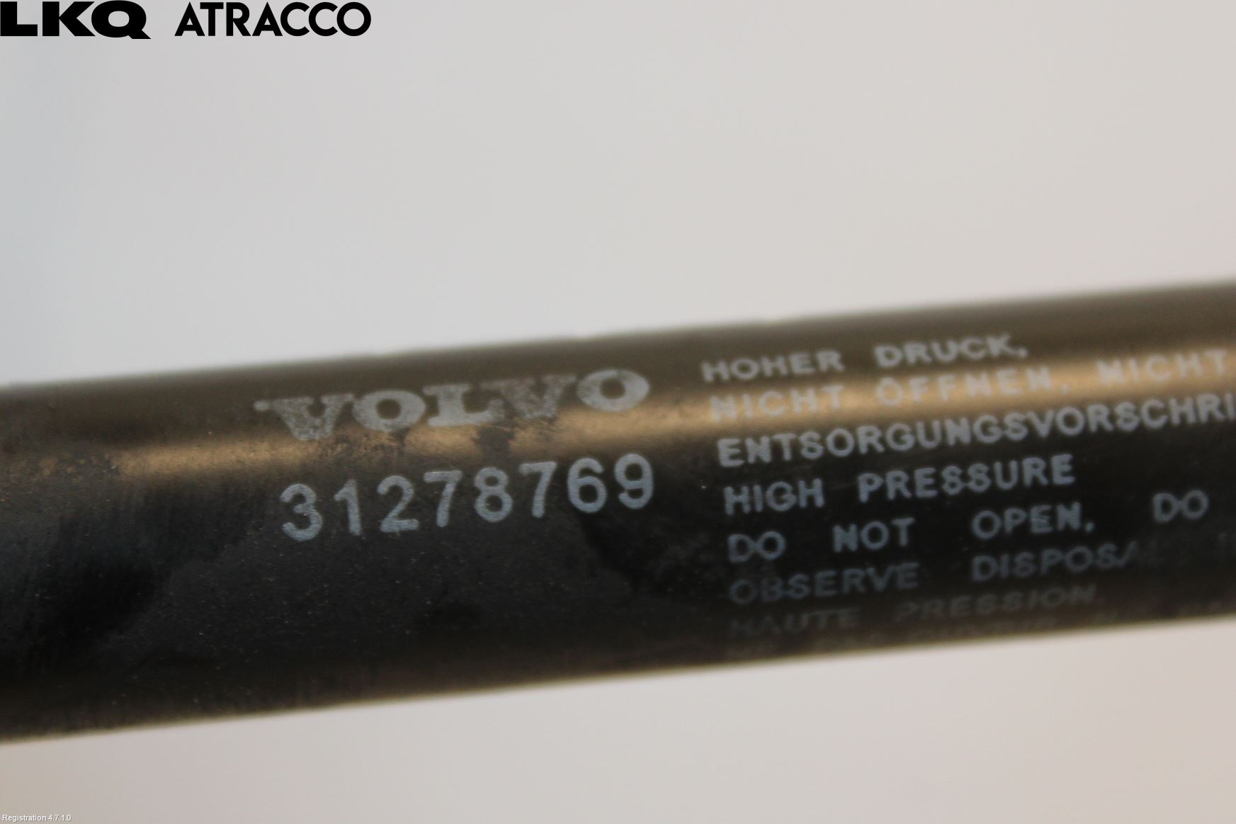 Volvo V60 11-13 Panser Demper-Gassfjær