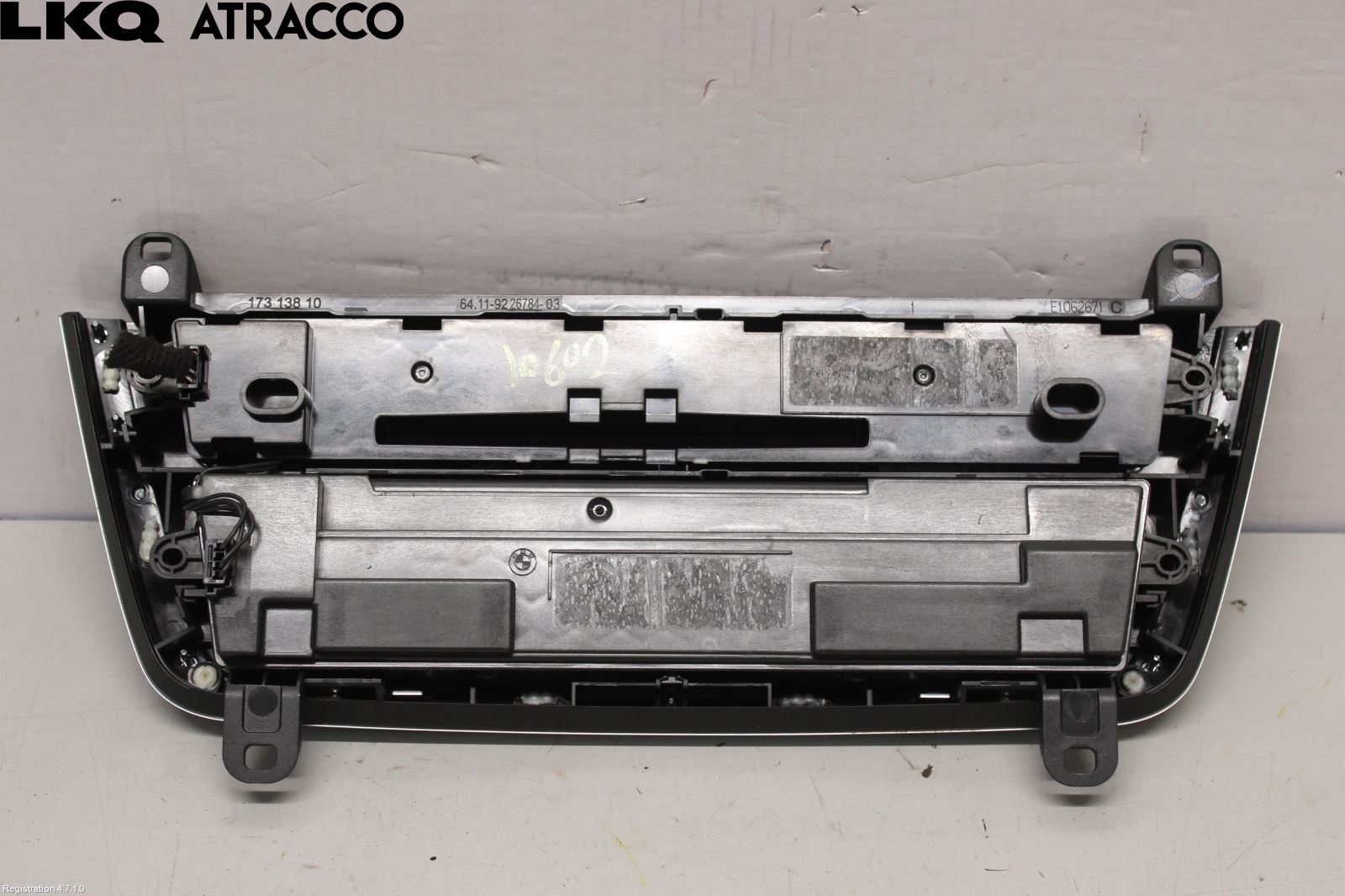 BMW 3 F30/F31/F80 12-19 Varme Ac Betjening-Display