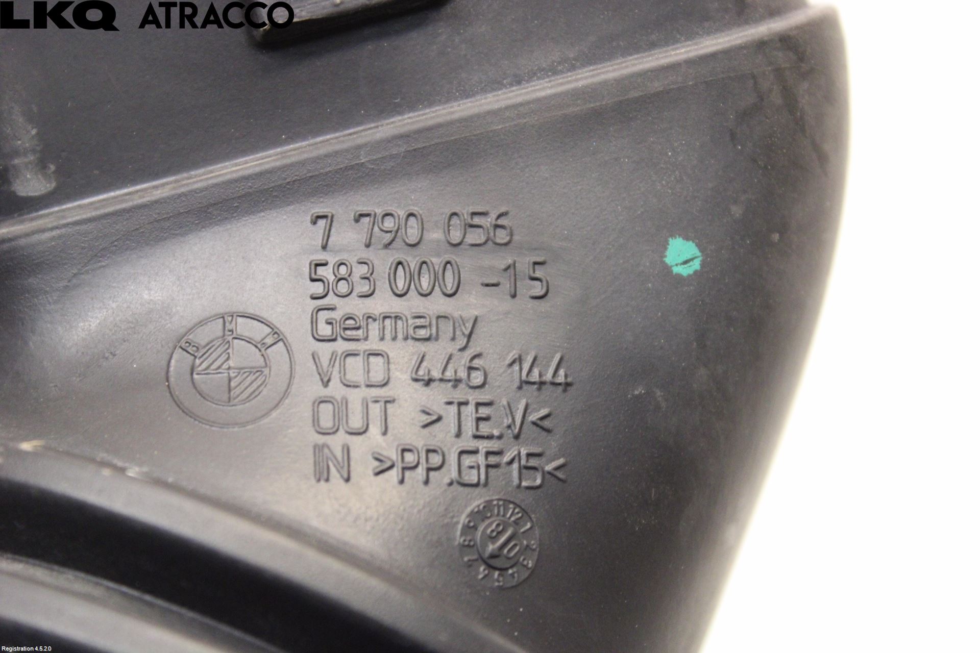 BMW 5 E60/61 Sed/Tou 02-10 Luftstyring Front