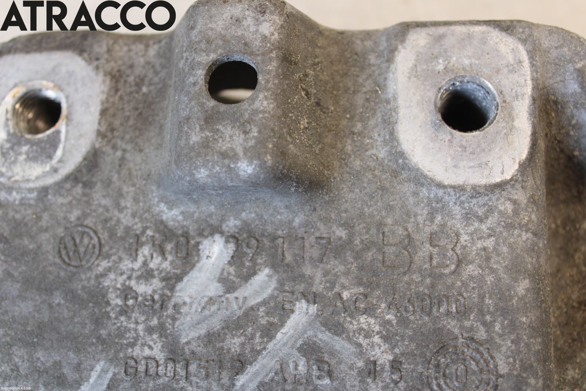 Volkswagen VW GOLF VI 09-13 Motor Feste Stål-Alu