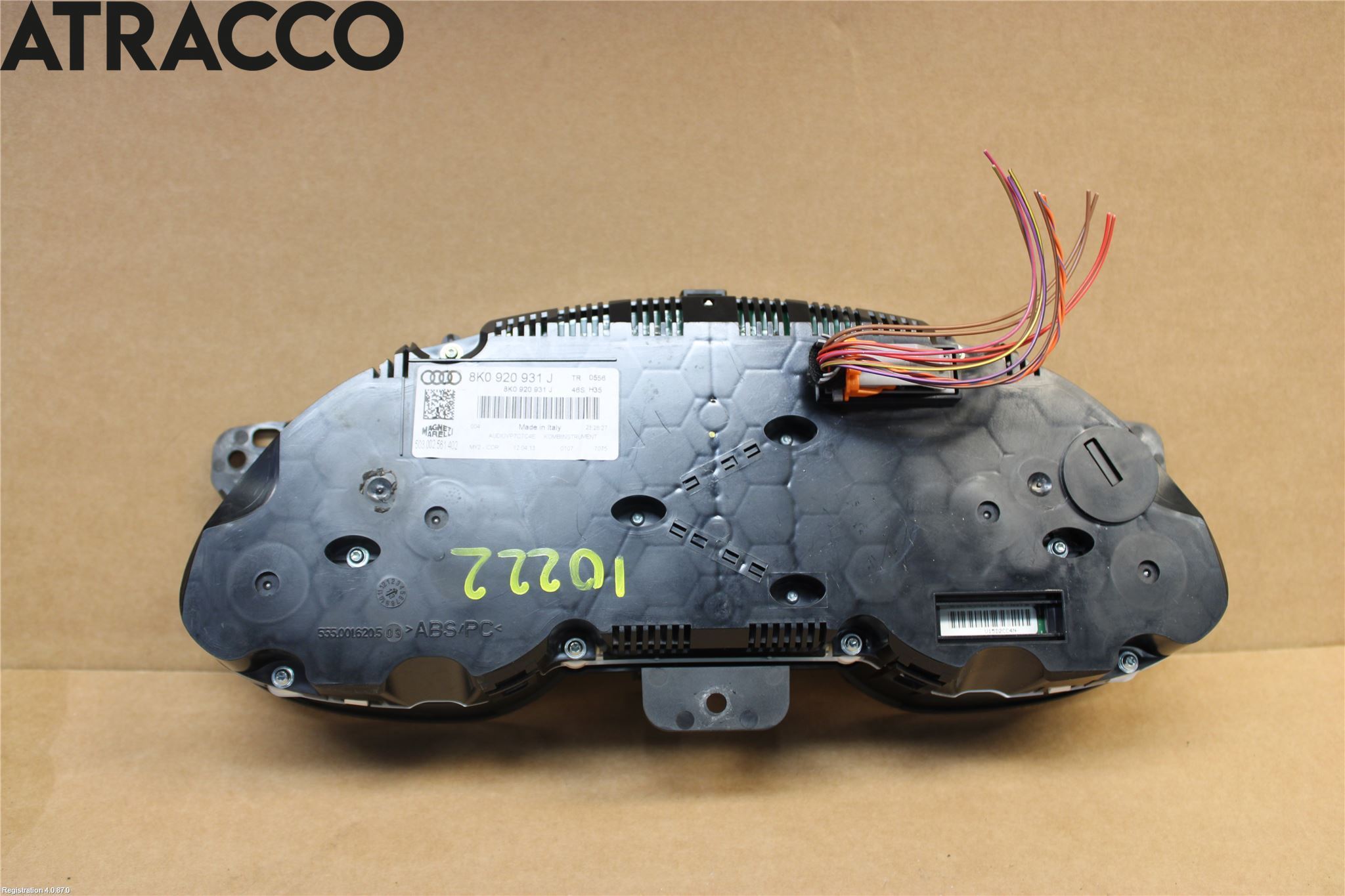 Audi A4/S4 08-11 Instr Kombinert