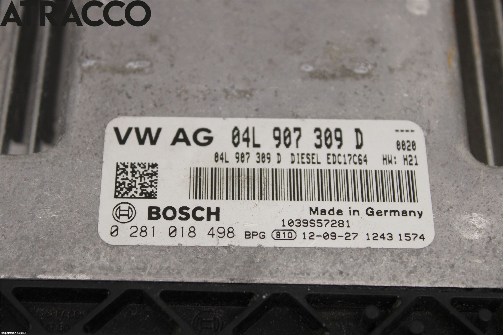 Volkswagen VW GOLF / E-GOLF VII 13-20 Styreenhet Innsprøytning