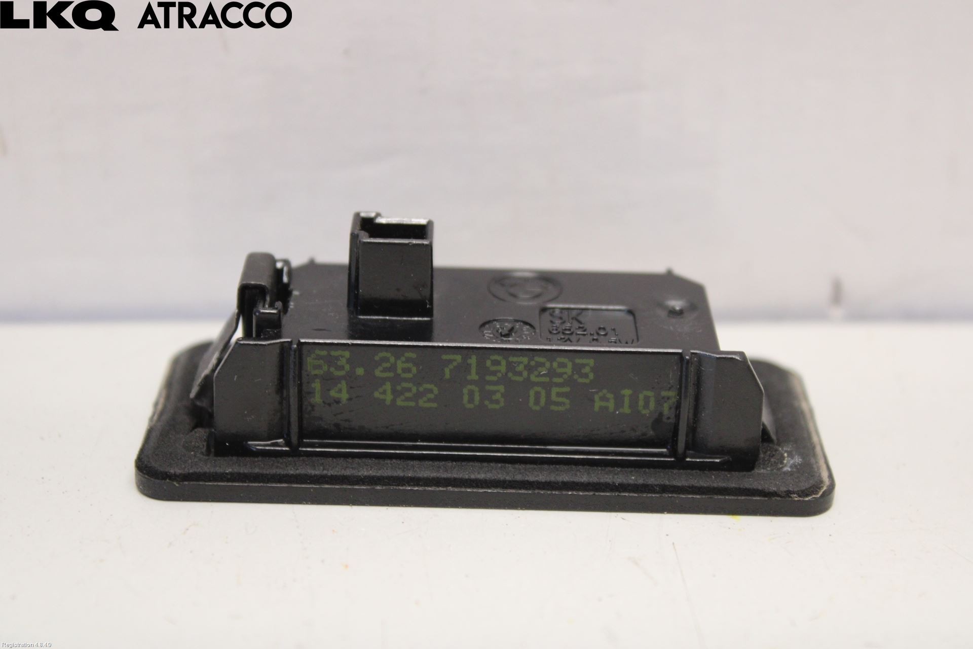 BMW X1 E84 10-15 Skilt Belysning