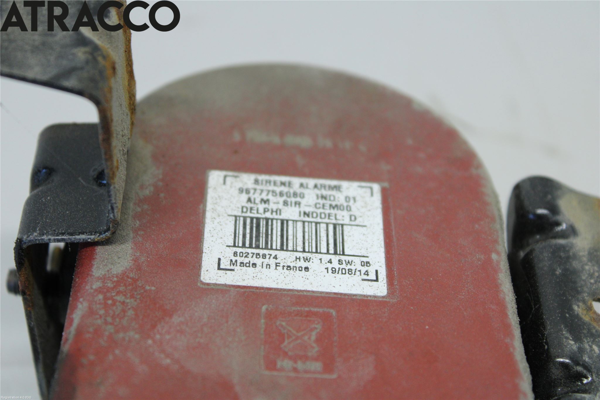 Peugeot 308 14-21 Sentrallås Ir Mottager Alarm